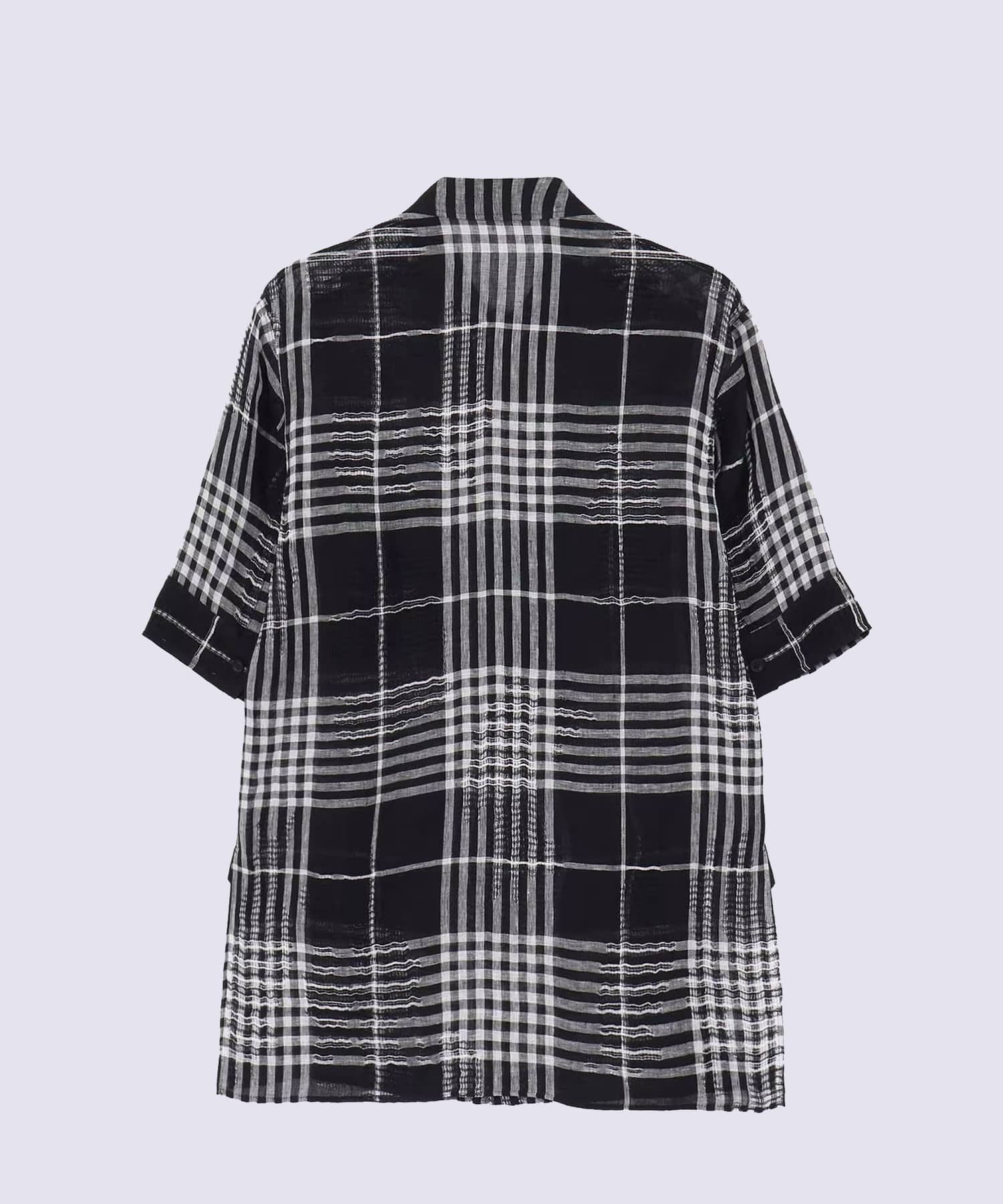 HK-B71-313 CHECK S/S SHIRT Yohji Yamamoto