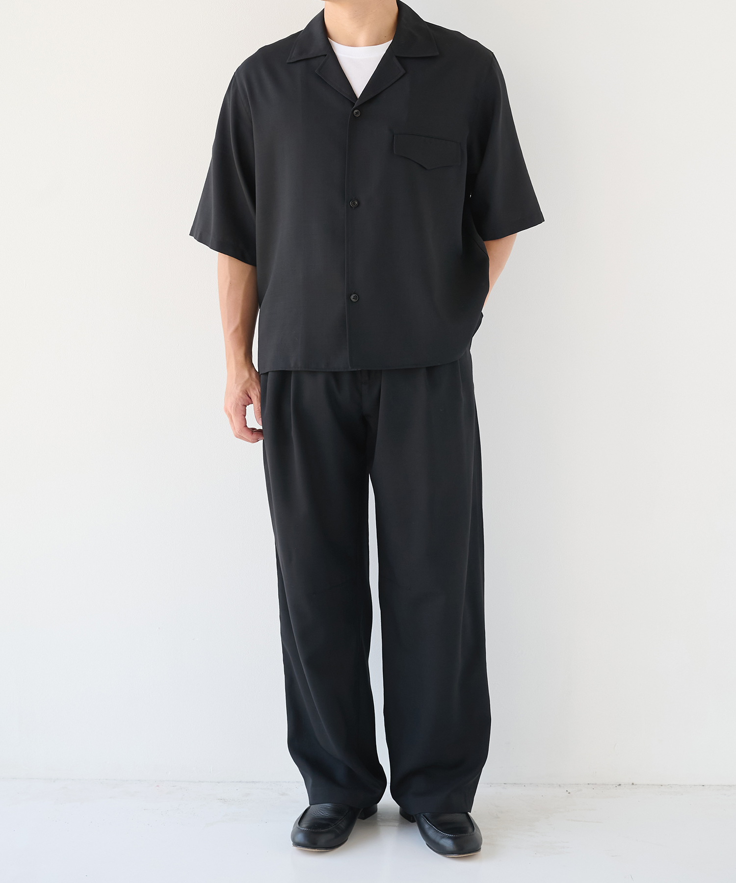 Extra Wool Open Shirts STUDIOUS