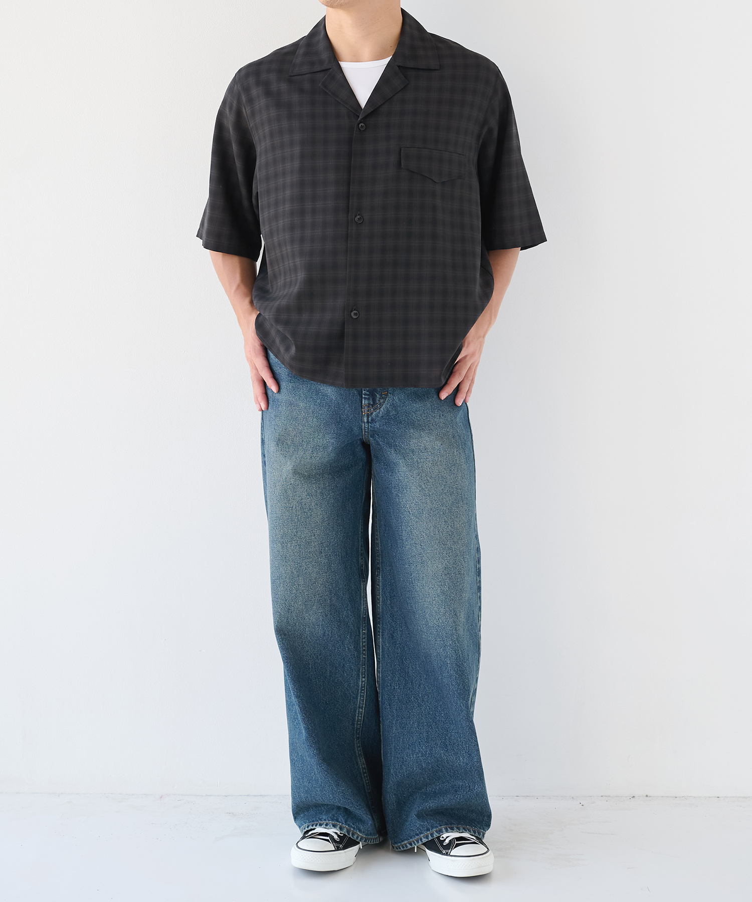 Extra Wool Open Shirts STUDIOUS