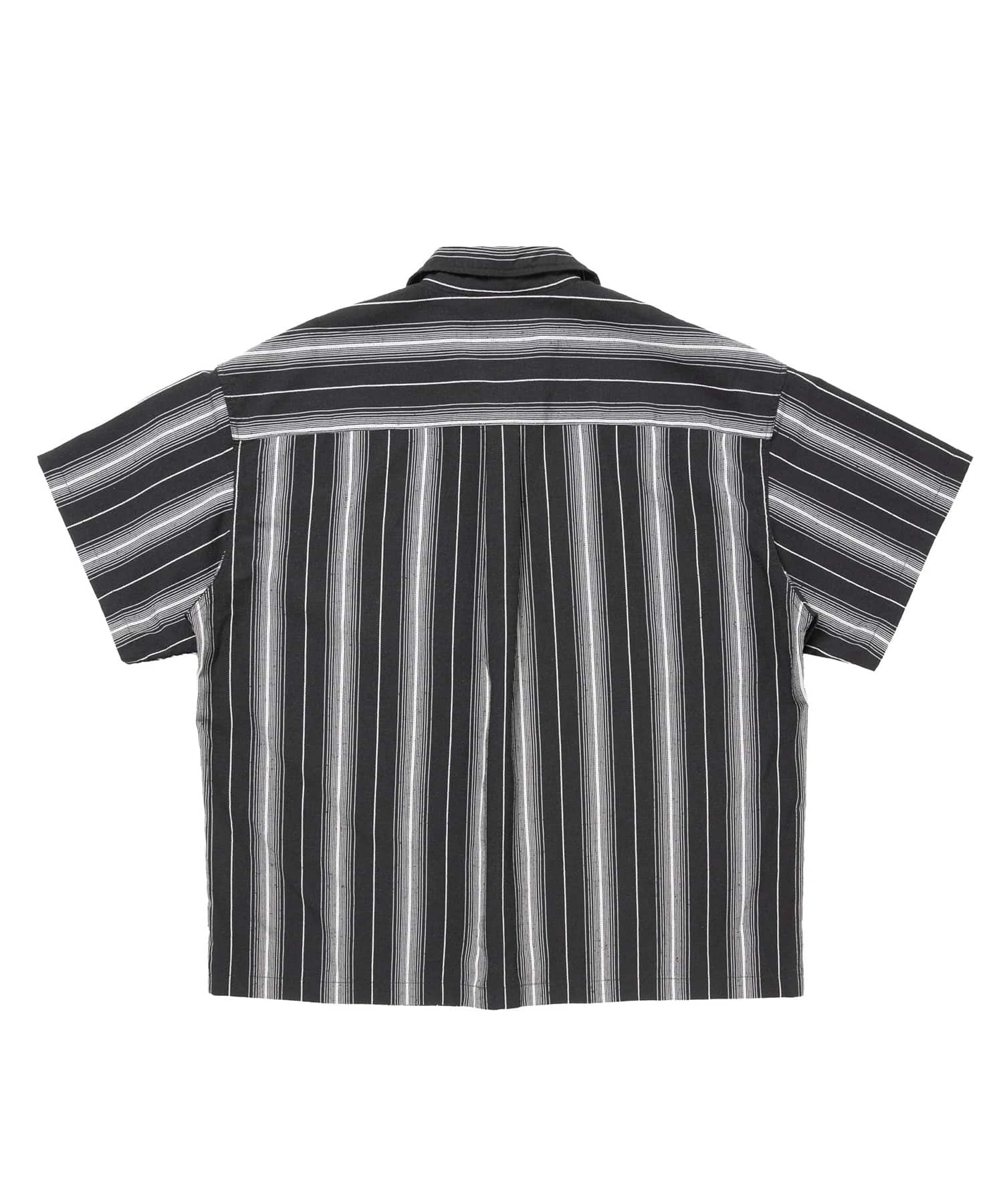 Dobby Chain Stripe S/S Cavana Shirt COOTIE PRODUCTIONS