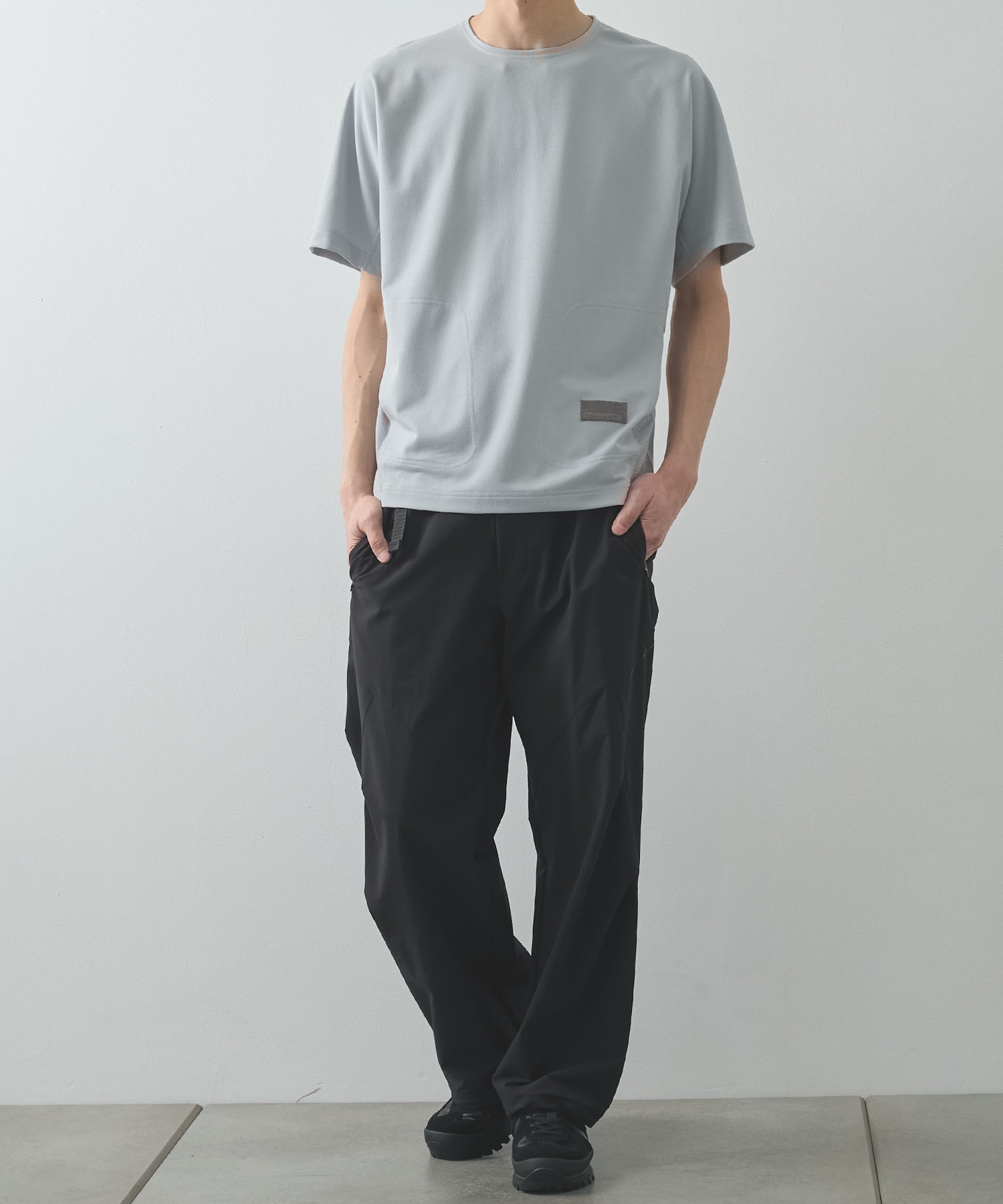 THE DEFORMED PTRN. S/S PULLOVER POLIQUANT