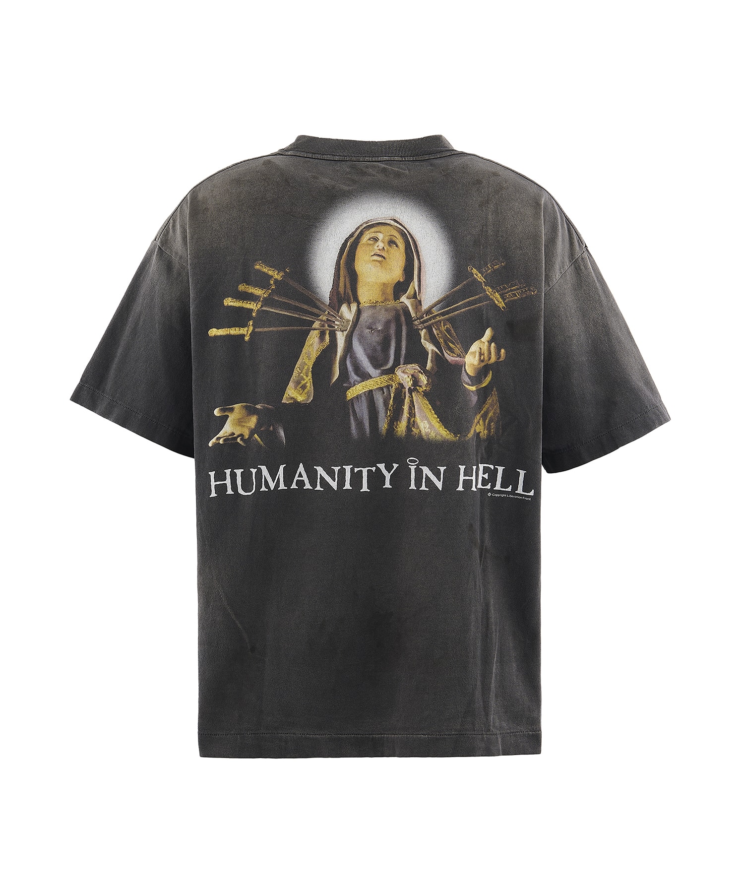 SM-MK8-0000-002/SS T-SHIRT/JESUS/BLACK SAINT M××××××