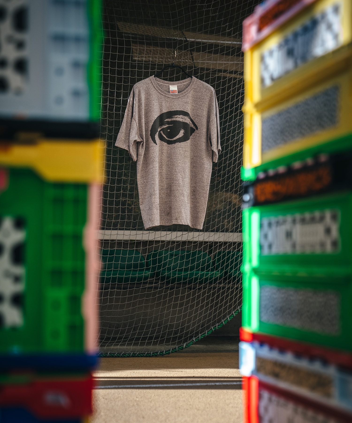 SM-MK8-0000-019/SS T-SHIRT/EYE/GRAY SAINT M××××××