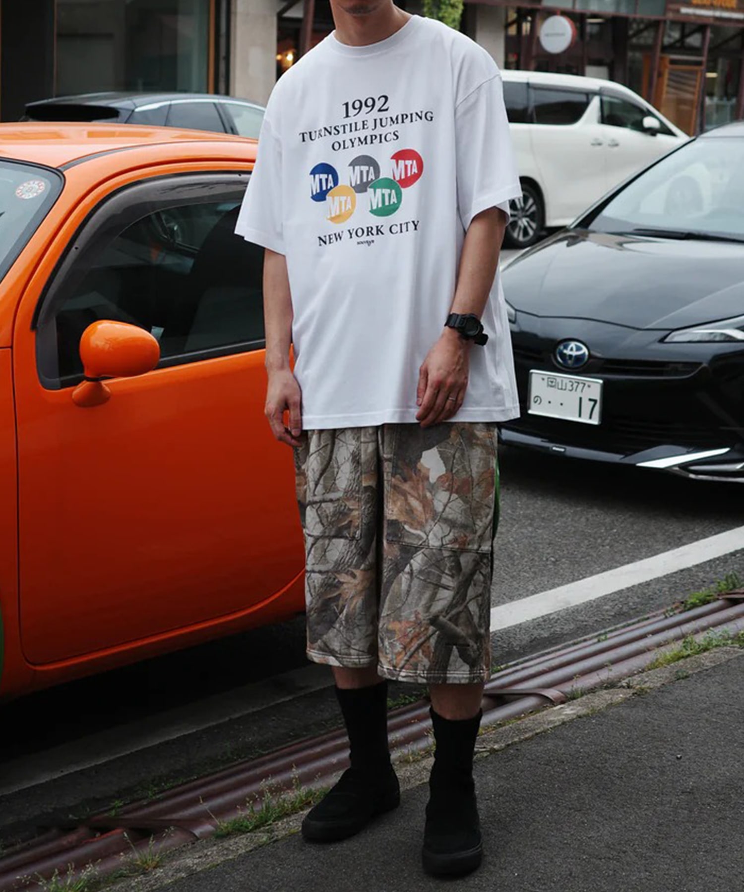 NYC JUMPING S/S T-S ANACHRONORM