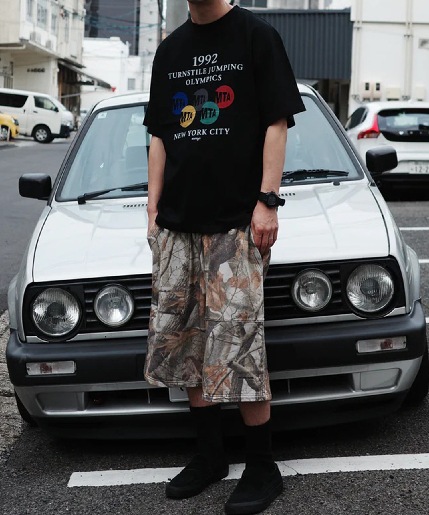 NYC JUMPING S/S T-S ANACHRONORM