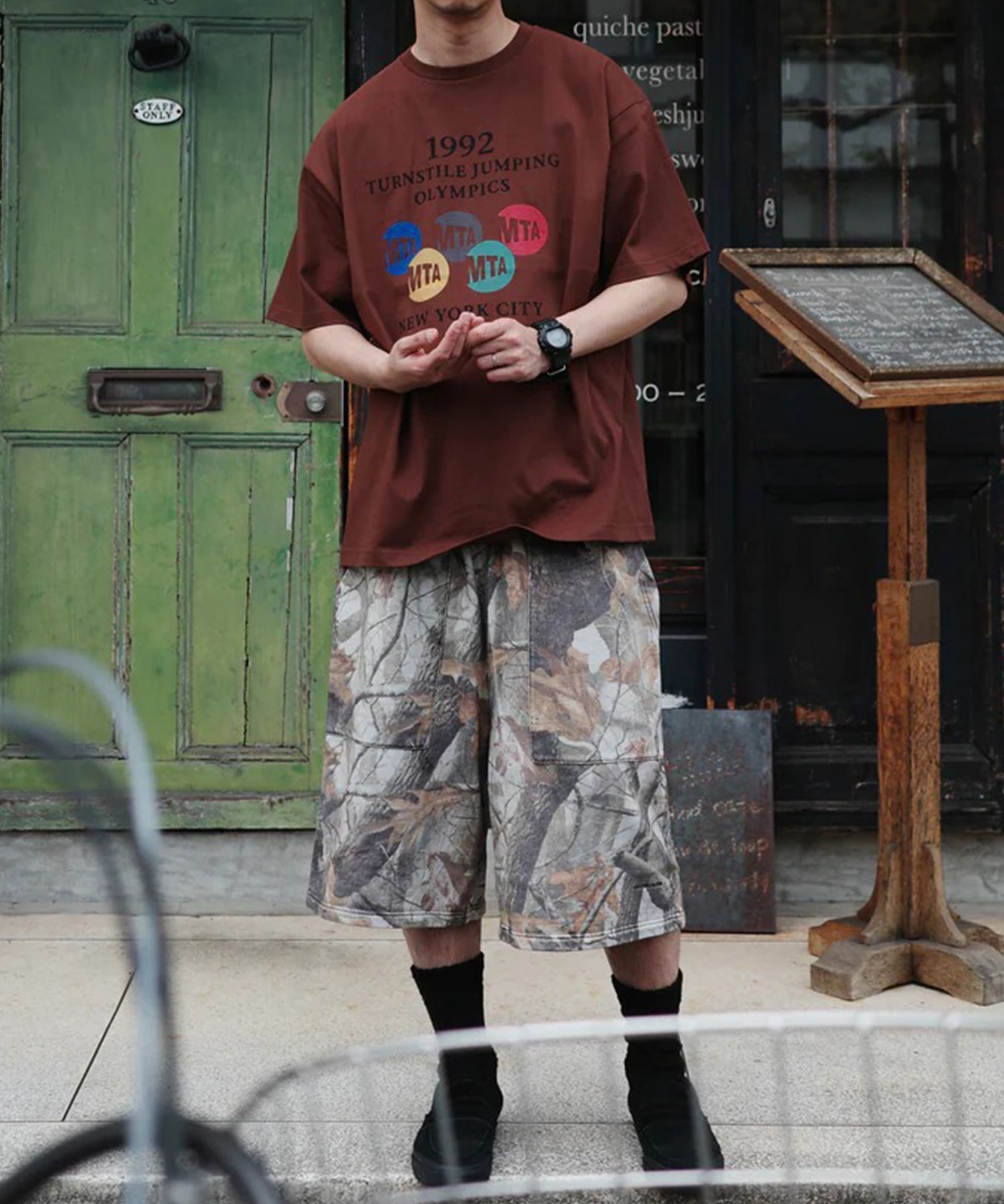 NYC JUMPING S/S T-S ANACHRONORM