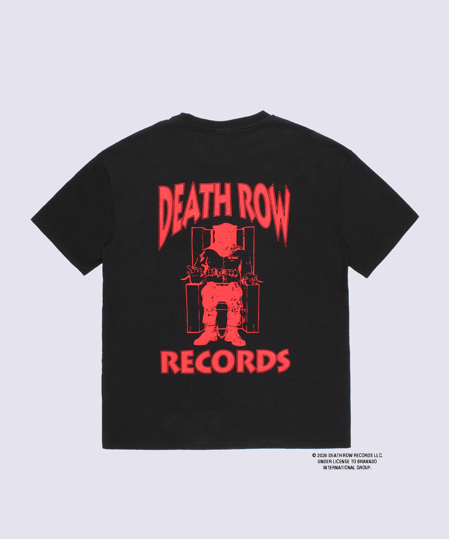 DEATH ROW RECORDS / WASHED HEAVY WEIGHT CREW NECK T-SHIRT WACKO MARIA