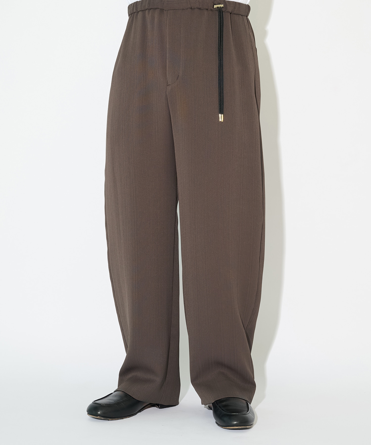 別注 Cord pique Drawstring Relaxed Pants CULLNI