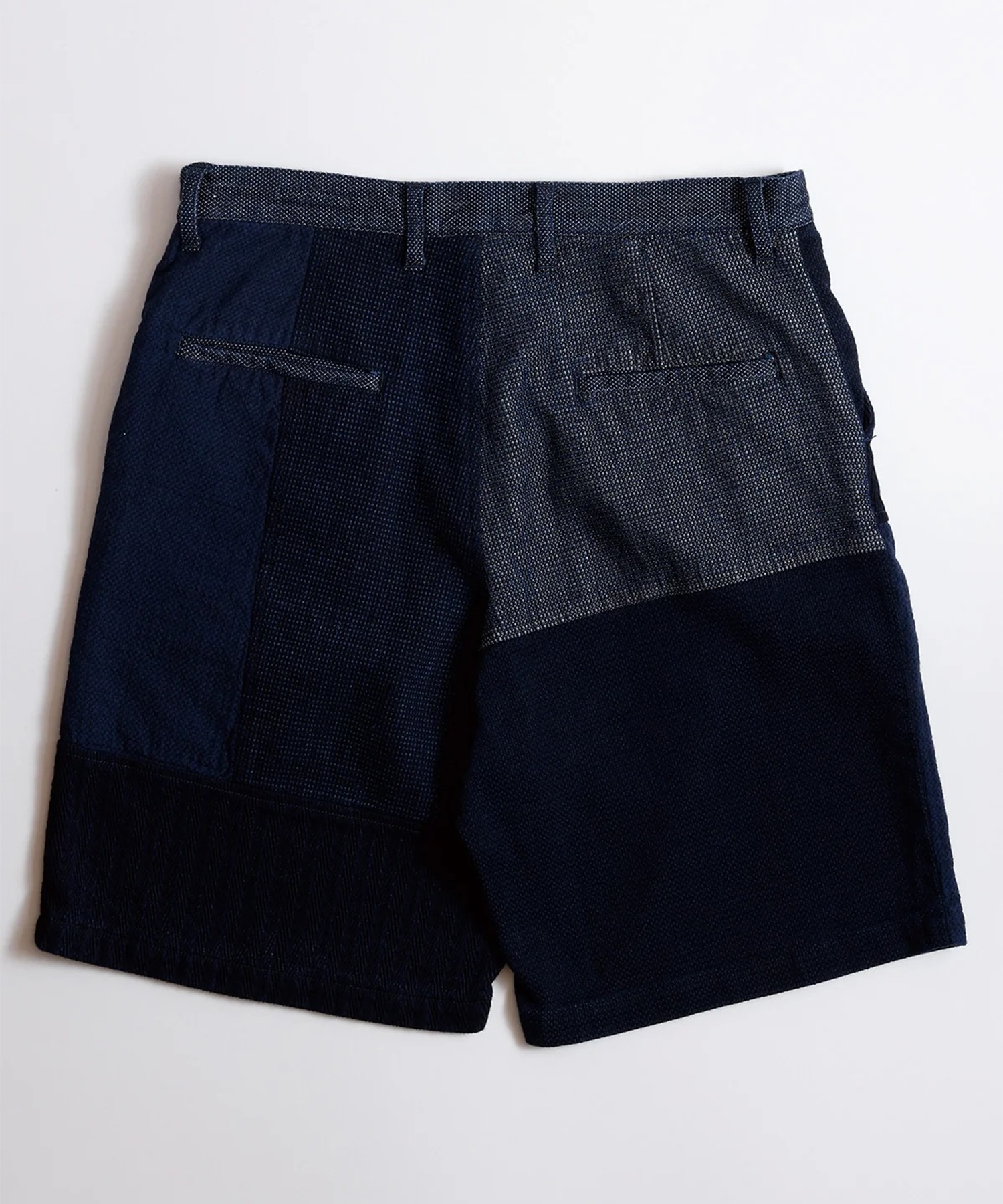 PATCHWORK SHORT PANTS RINSE FDMTL