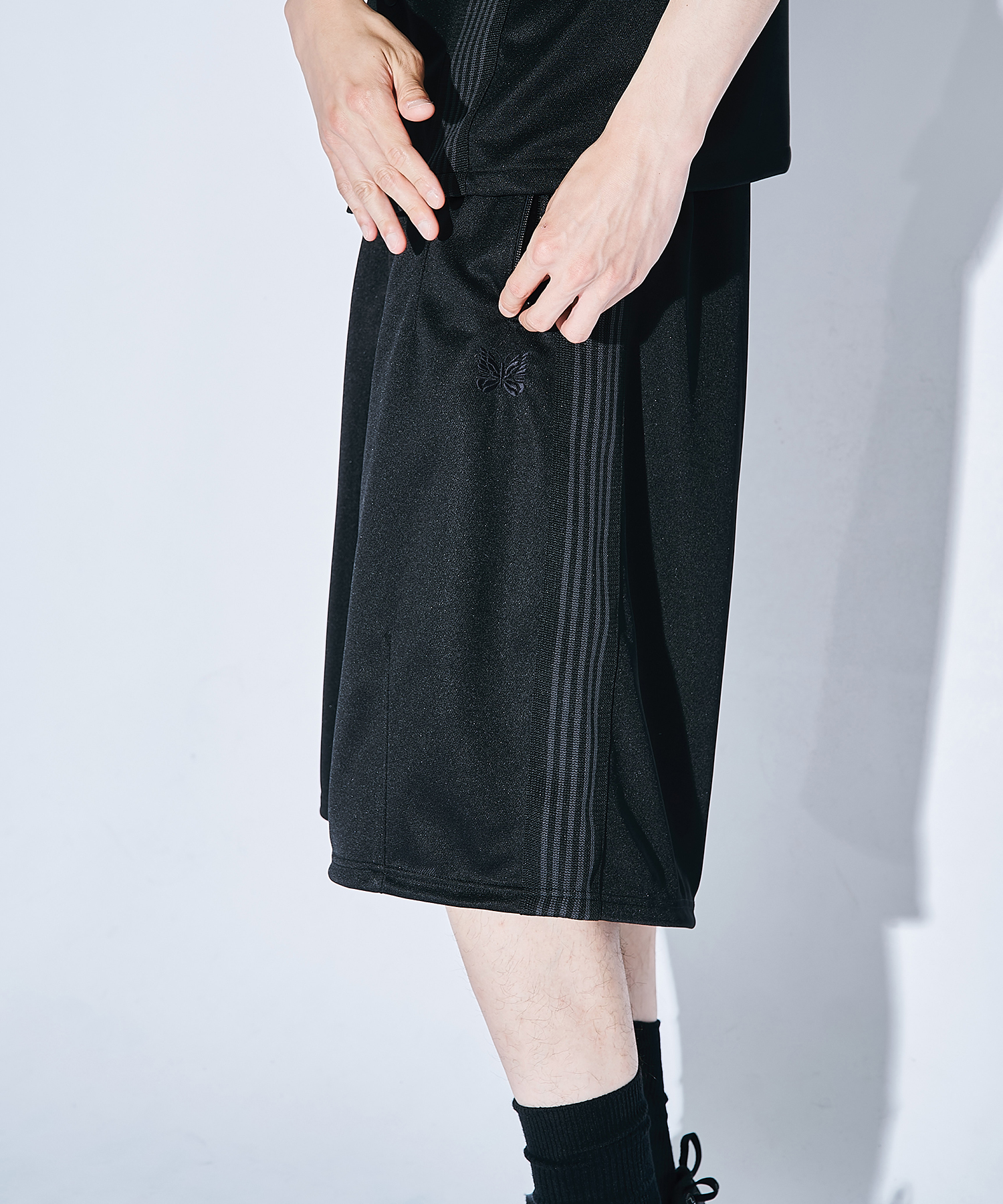 別注 H.D Track Short Pant - Poly Smooth NEEDLES