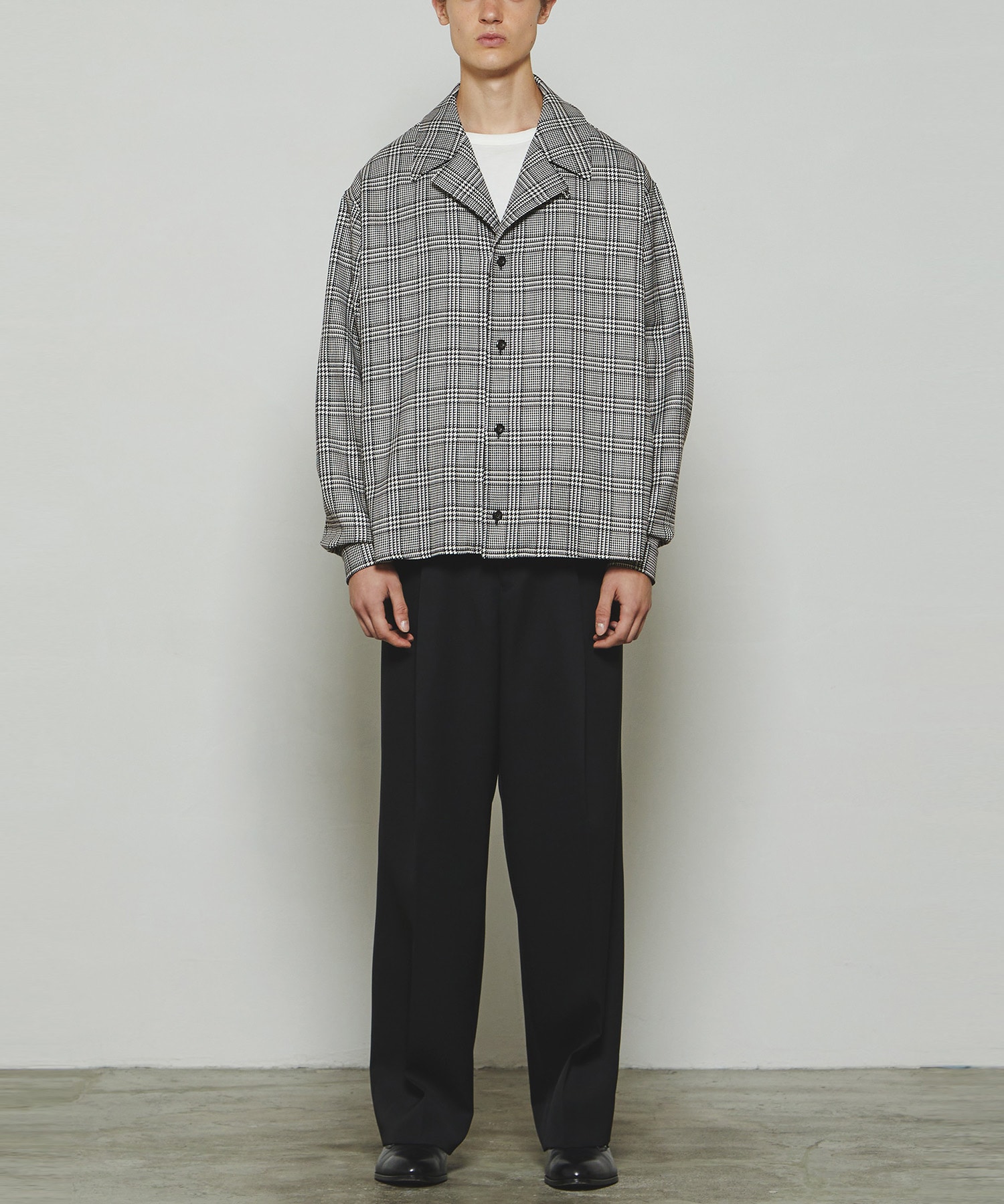 RERACS OPEN COLLAR EASY JACKET THE RERACS