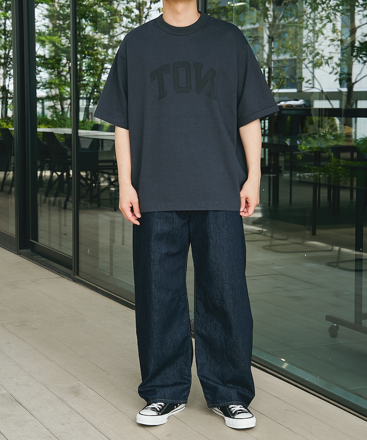 NOT-PRINCE 88/12 Print Tee WIDE blurhms