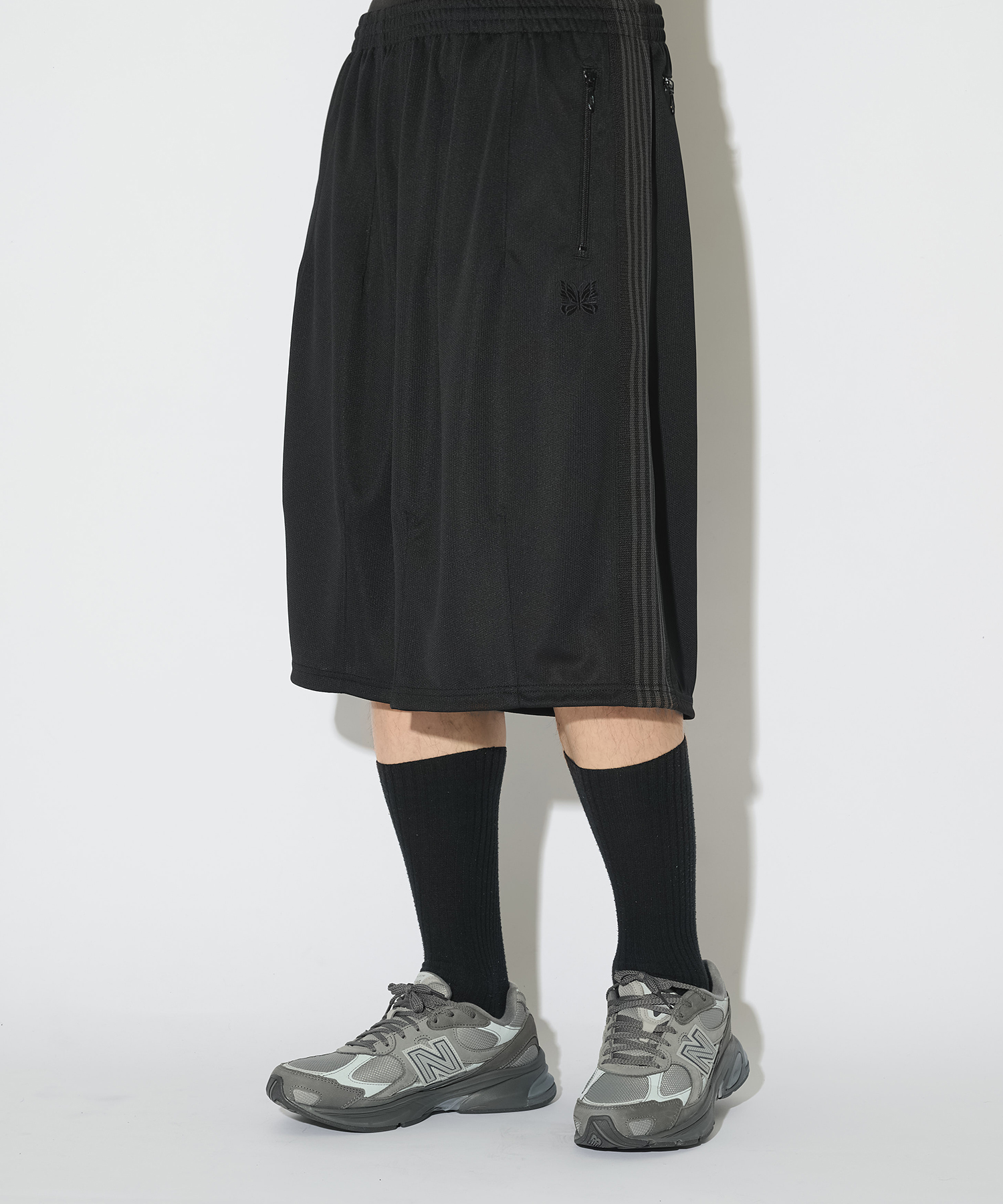 別注 H.D. Track Short - Poly Mesh NEEDLES