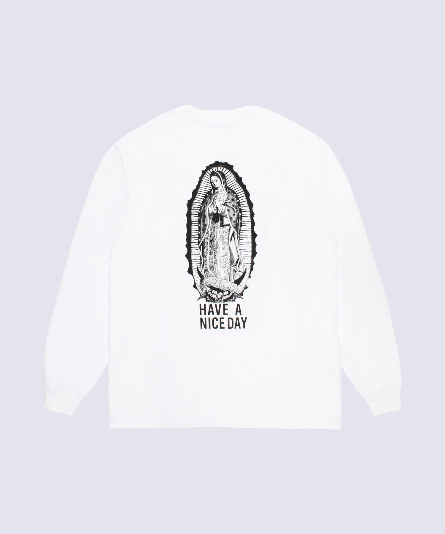 WASHED HEAVY WEIGHT CREW NECK LONG SLEEVE T-SHIRT ( TYPE-1 ) WACKO MARIA