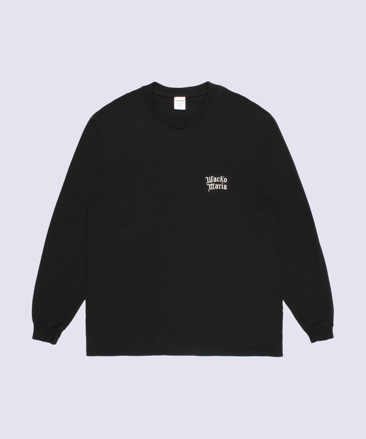 WASHED HEAVY WEIGHT CREW NECK LONG SLEEVE T-SHIRT ( TYPE-1 ) WACKO MARIA