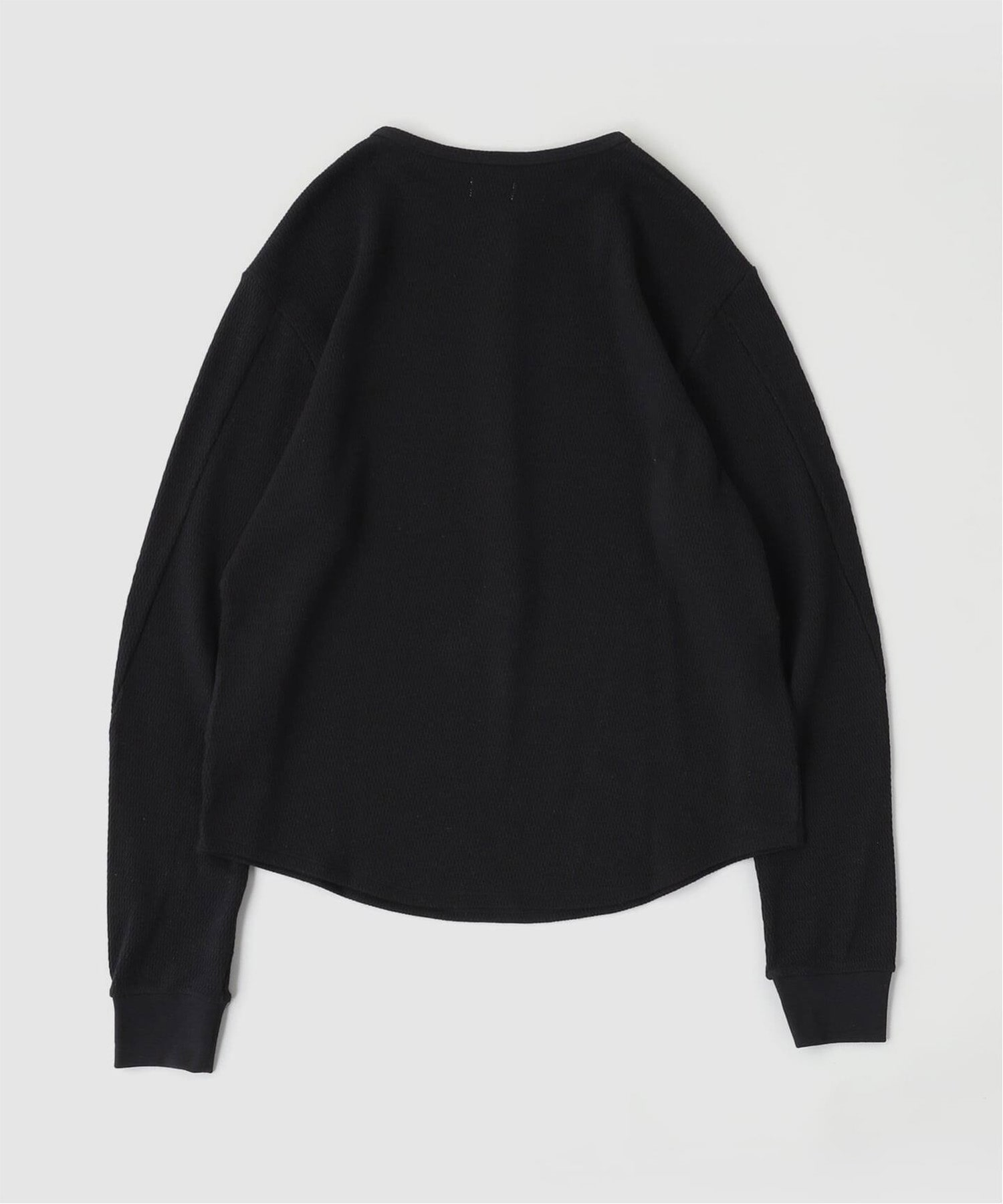 WAFFLE HENRY NECK L/S JieDa