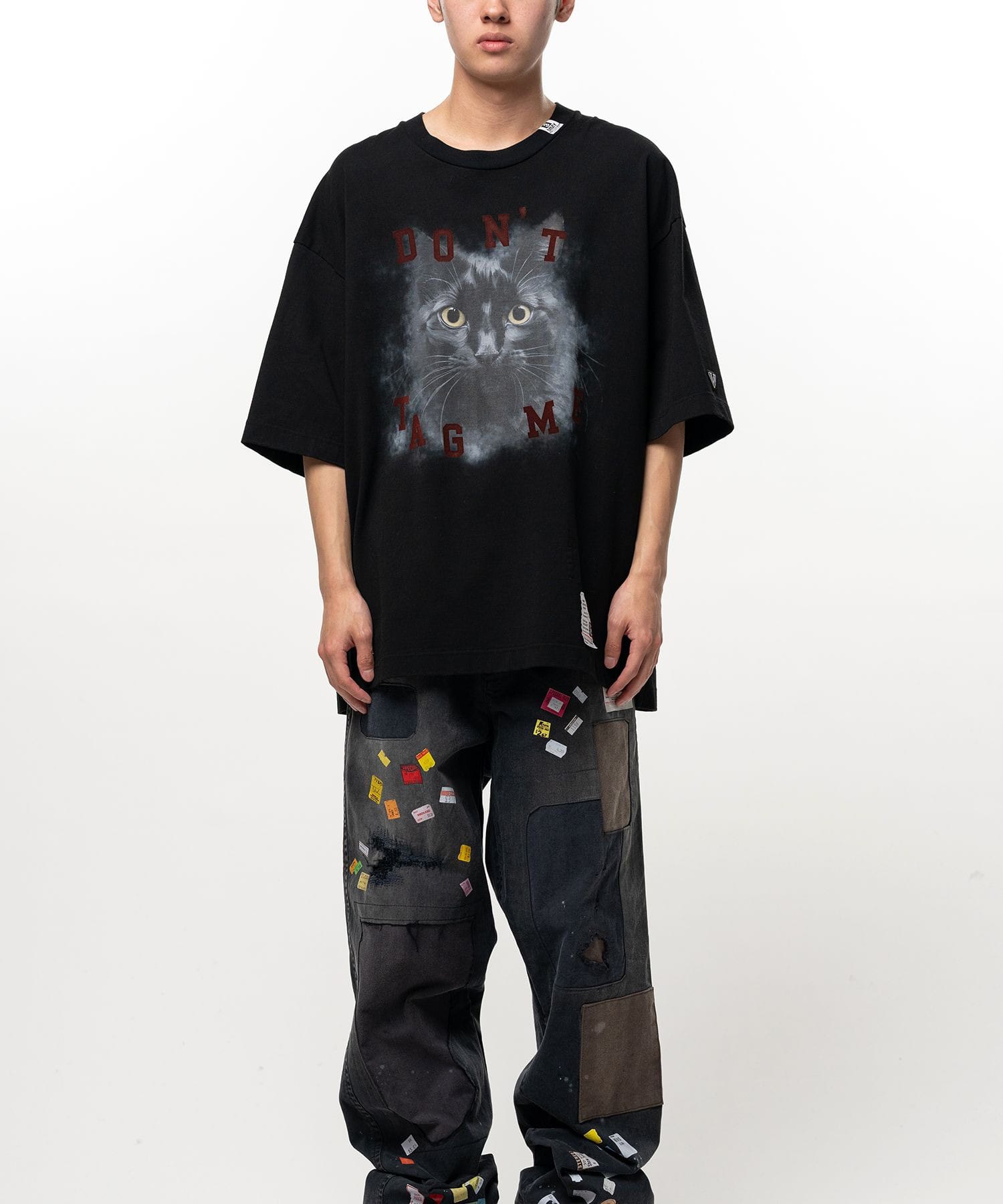 CAT PRINTED TEE Maison MIHARA YASUHIRO