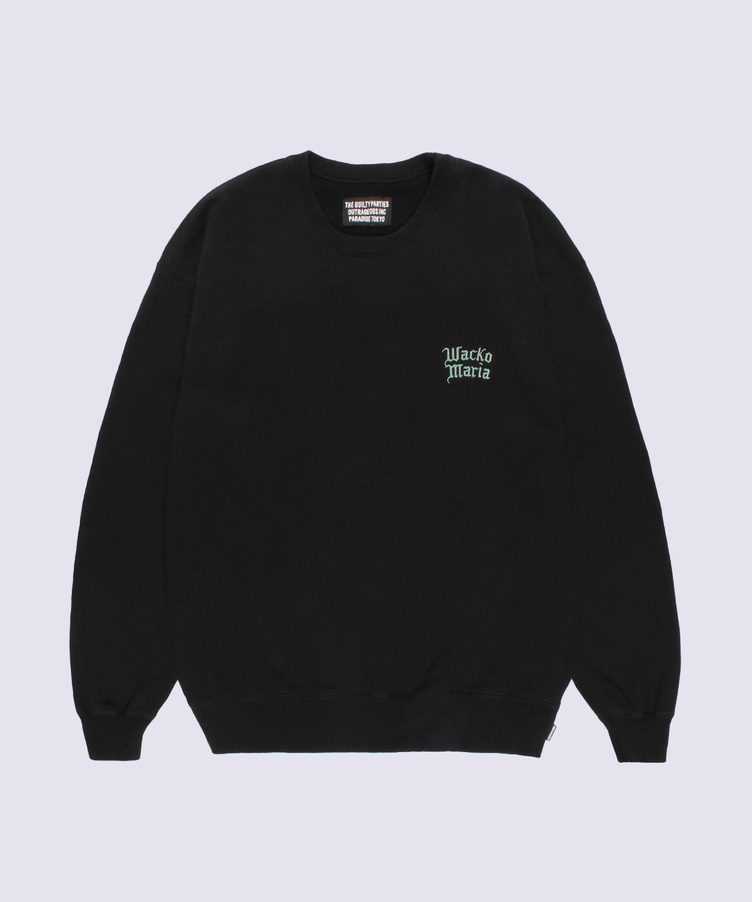 WASHED MIDDLE WEIGHT CREW NECK SWEAT SHIRT ( TYPE-3 ) WACKO MARIA