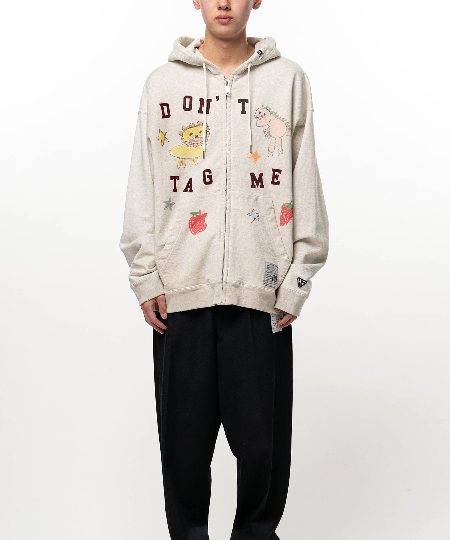 KIDS DOODLE SWEAT PARKA Maison MIHARA YASUHIRO
