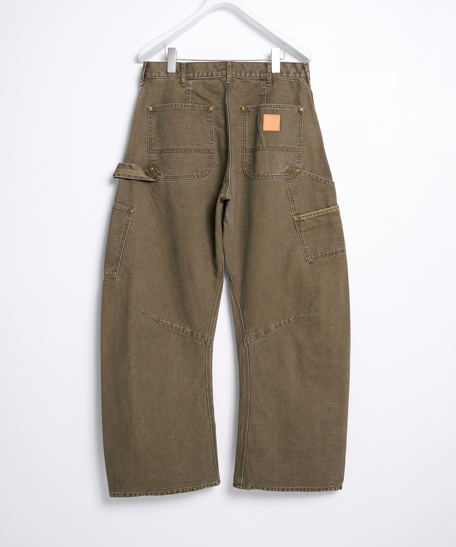 3D cutting painter pants KHOKI
