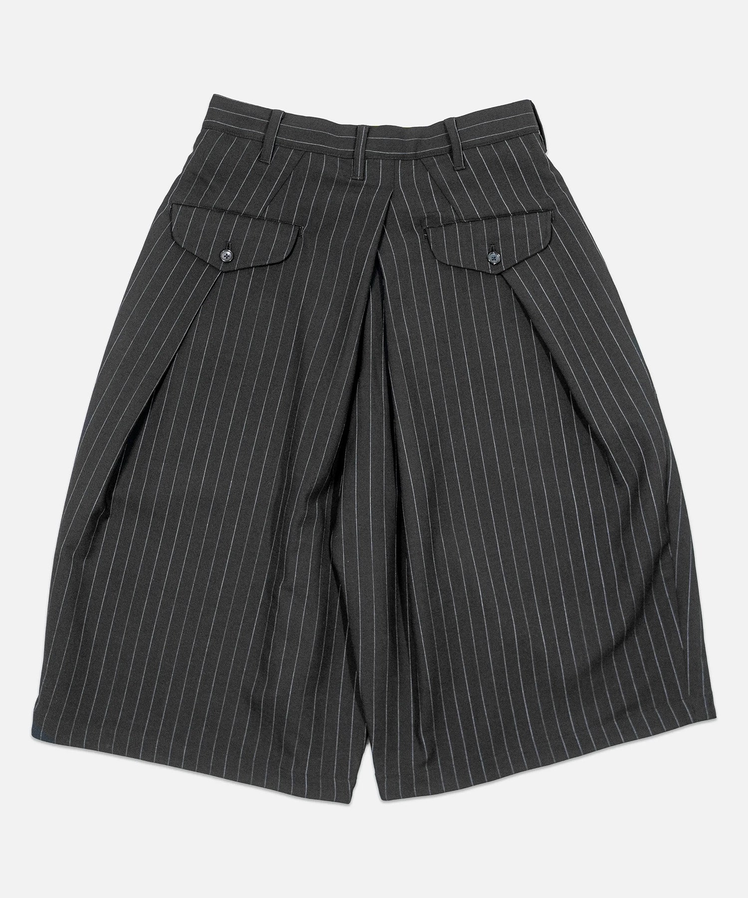 Cropped bonded wool pants KHOKI