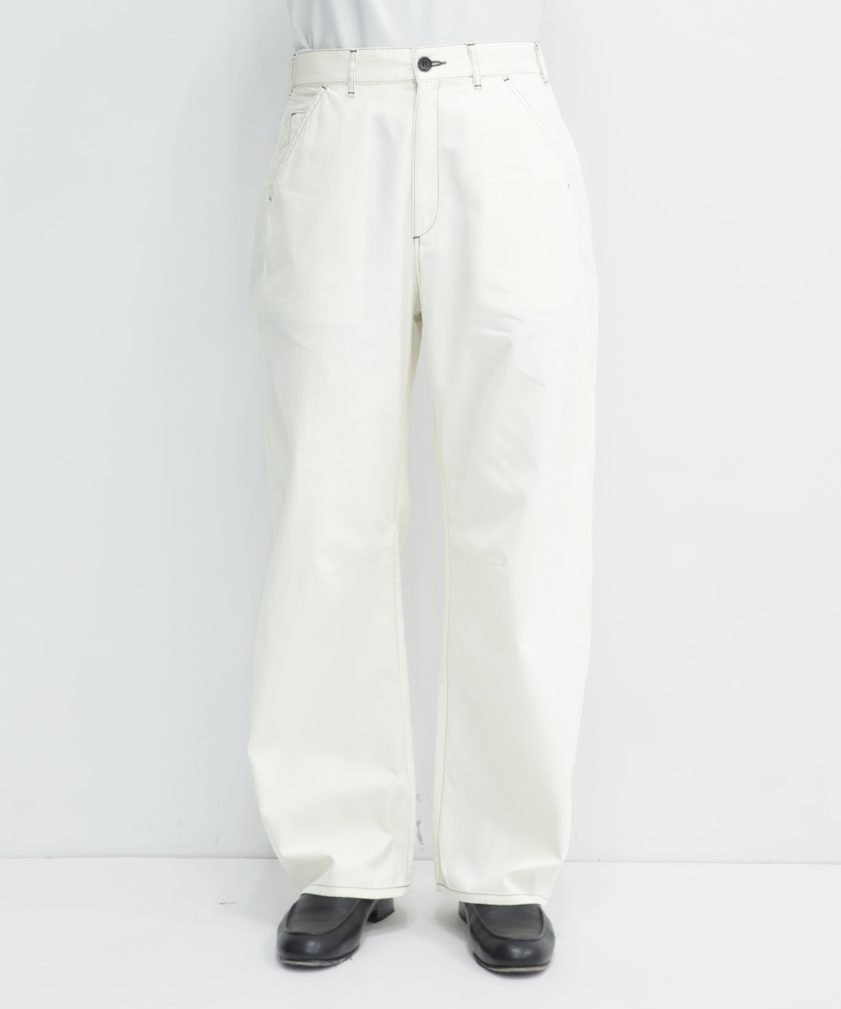 Barrel Wool Chino Pants STUDIOUS