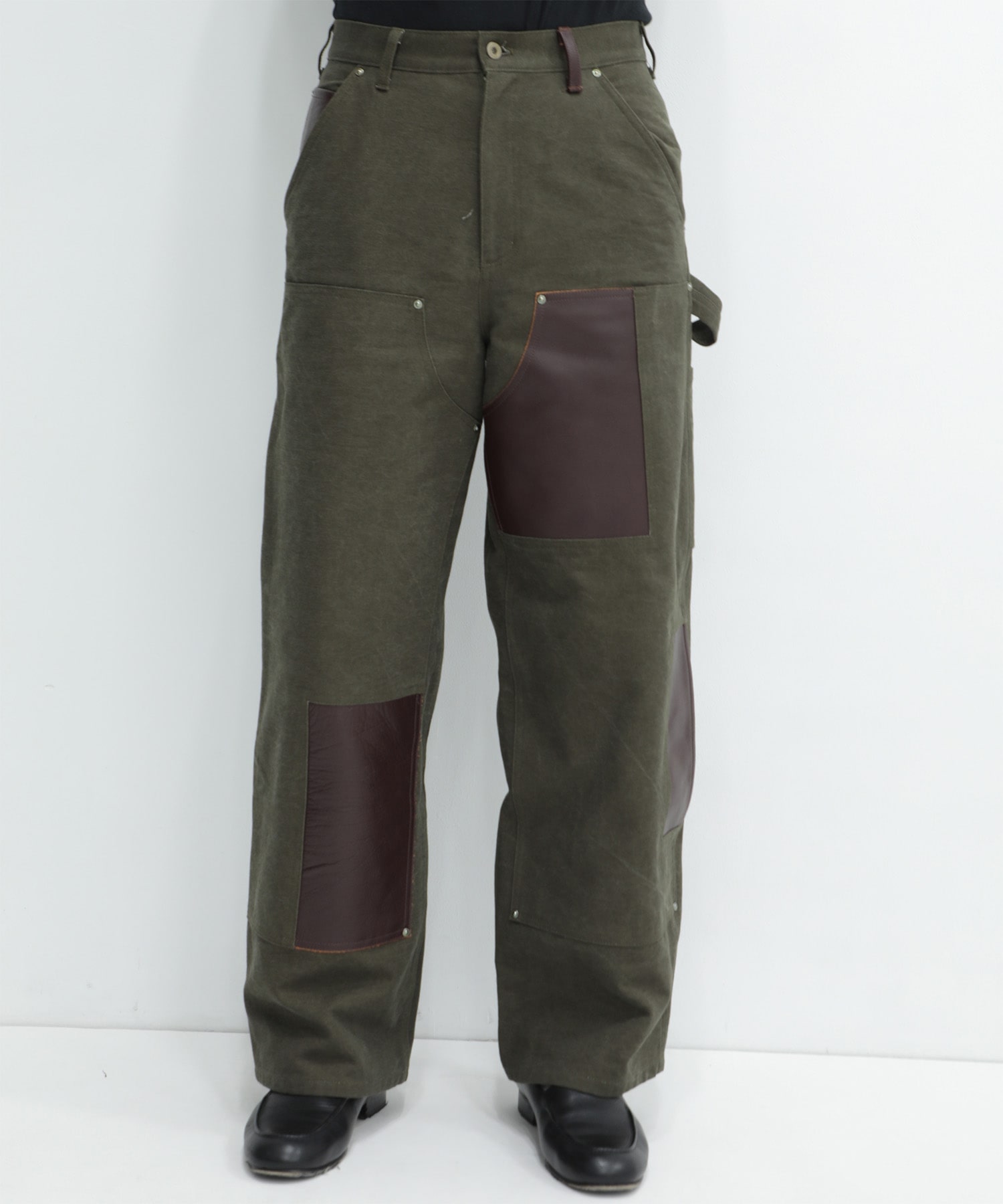 別注3D Cutting Painter Pants KHOKI