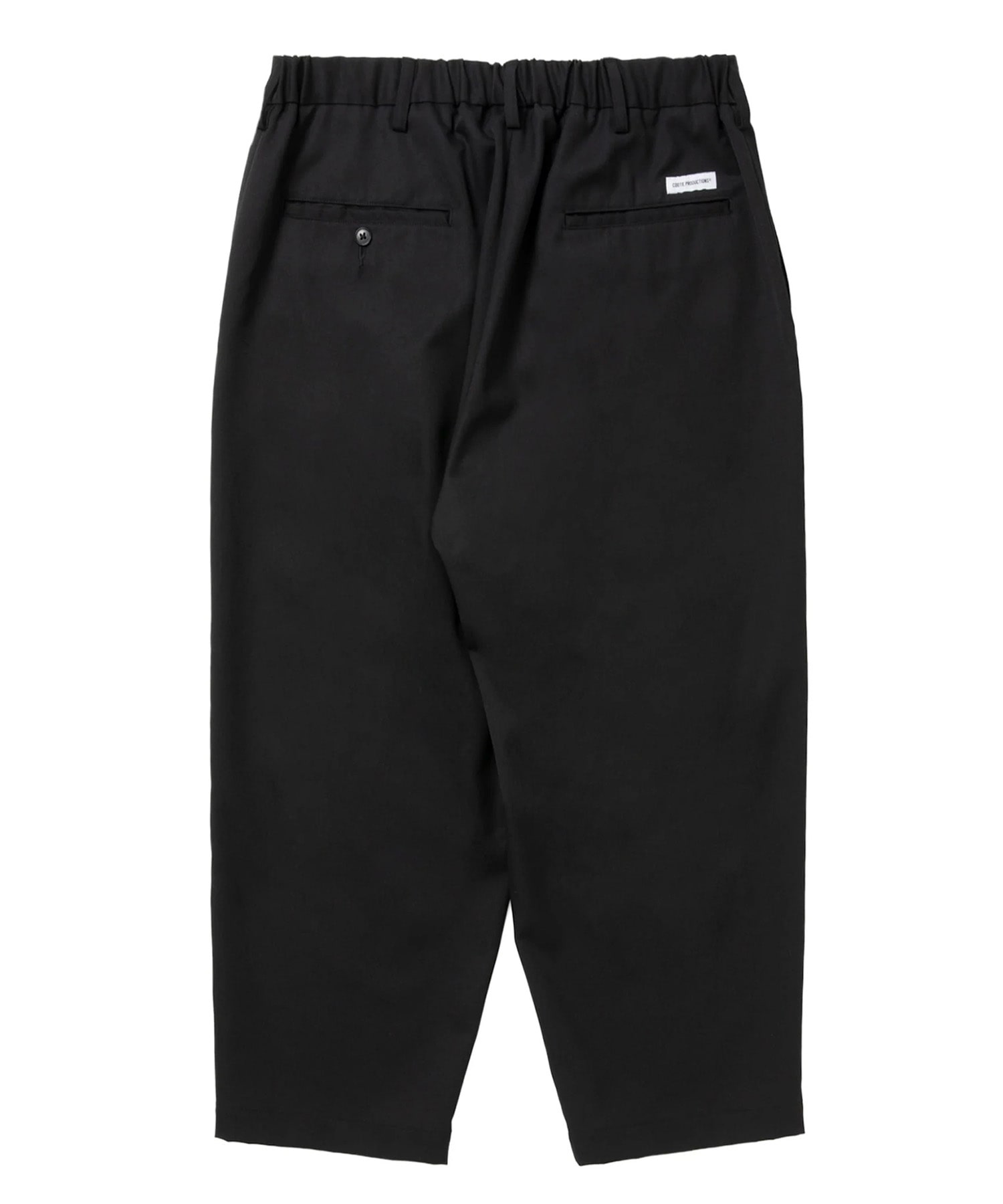 Wool Gabardine Ankle Cut Easy Trousers COOTIE PRODUCTIONS