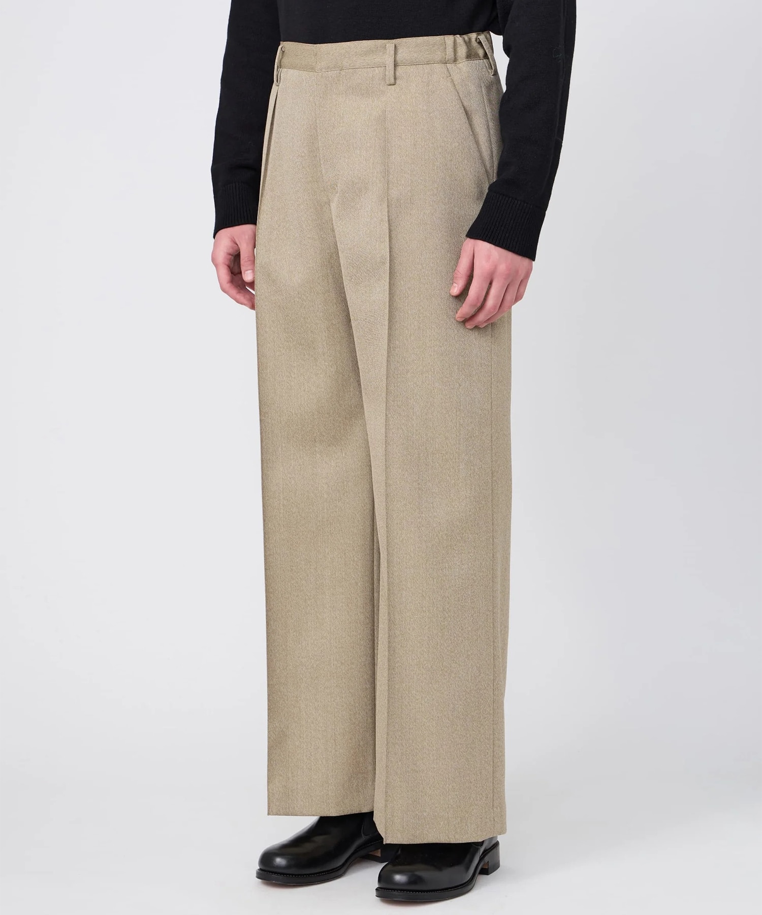 ONE-TUCK BAGGY TROUSERS IRENISA