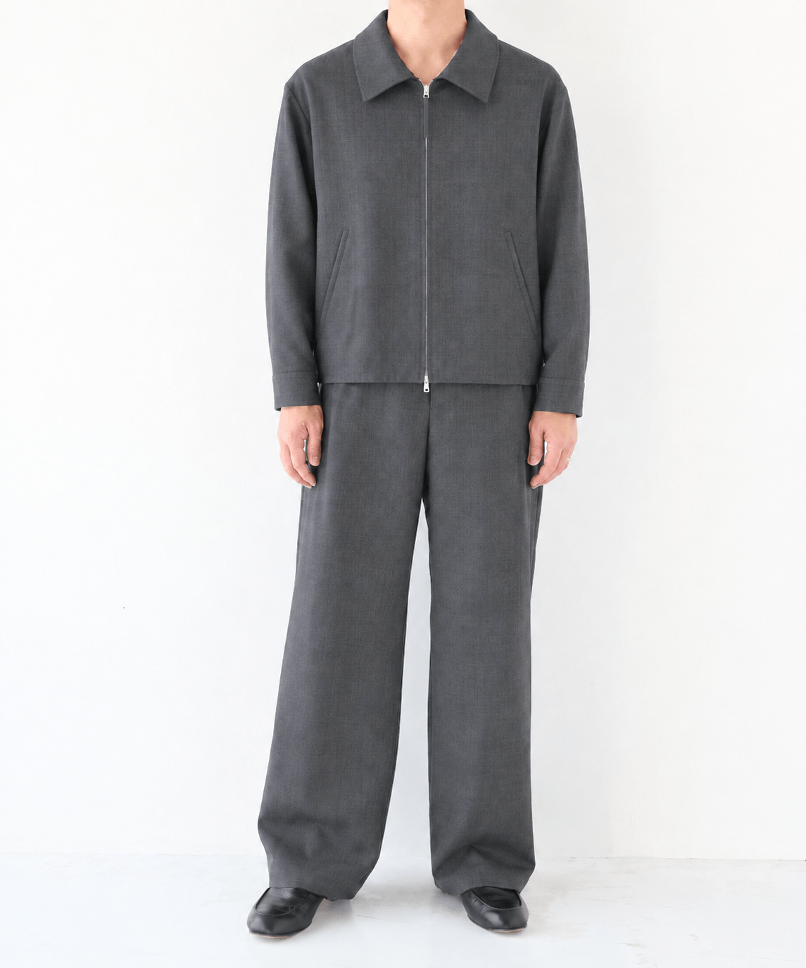 Wool Smart Straight Slacks STUDIOUS