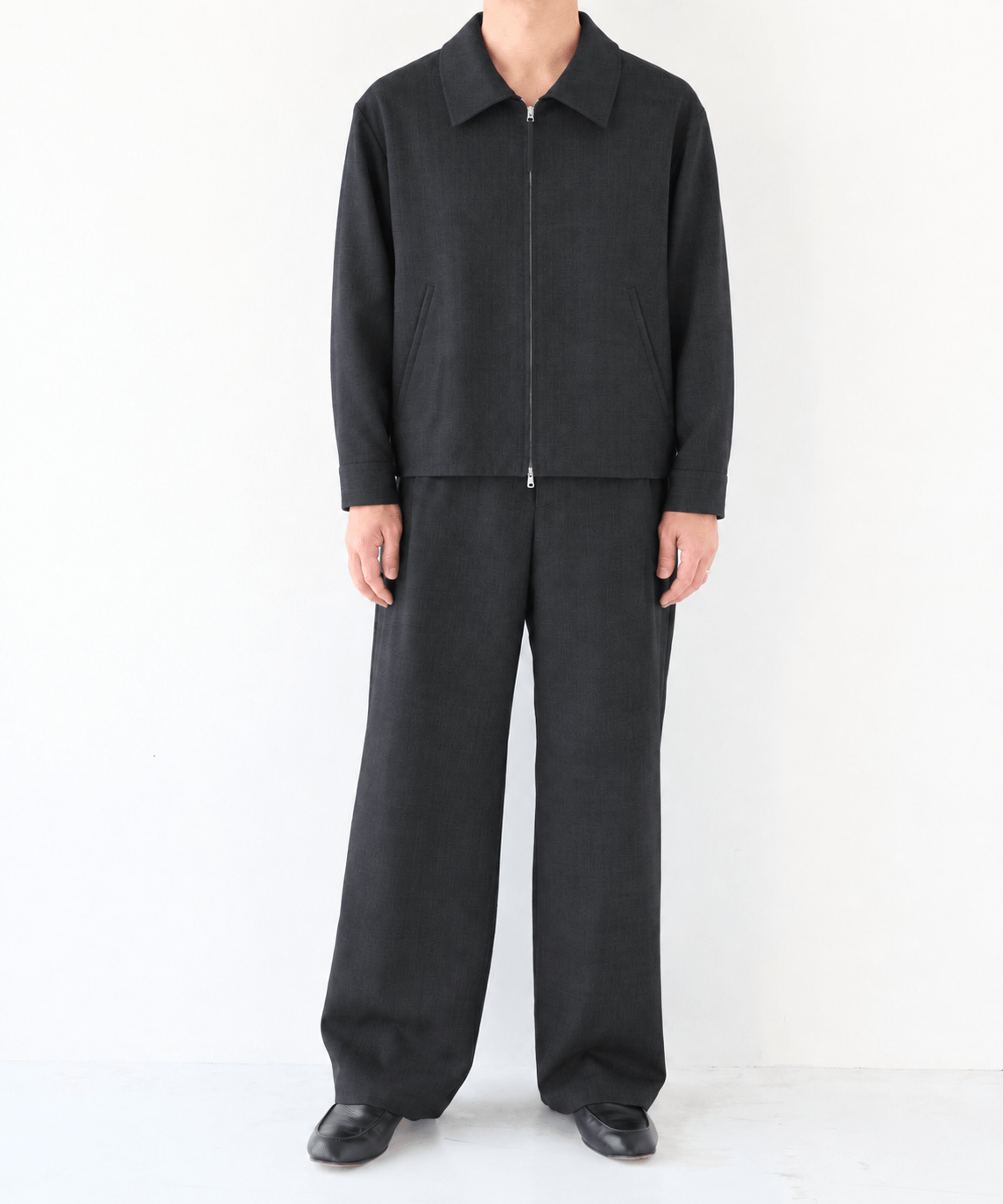 Wool Smart Straight Slacks STUDIOUS