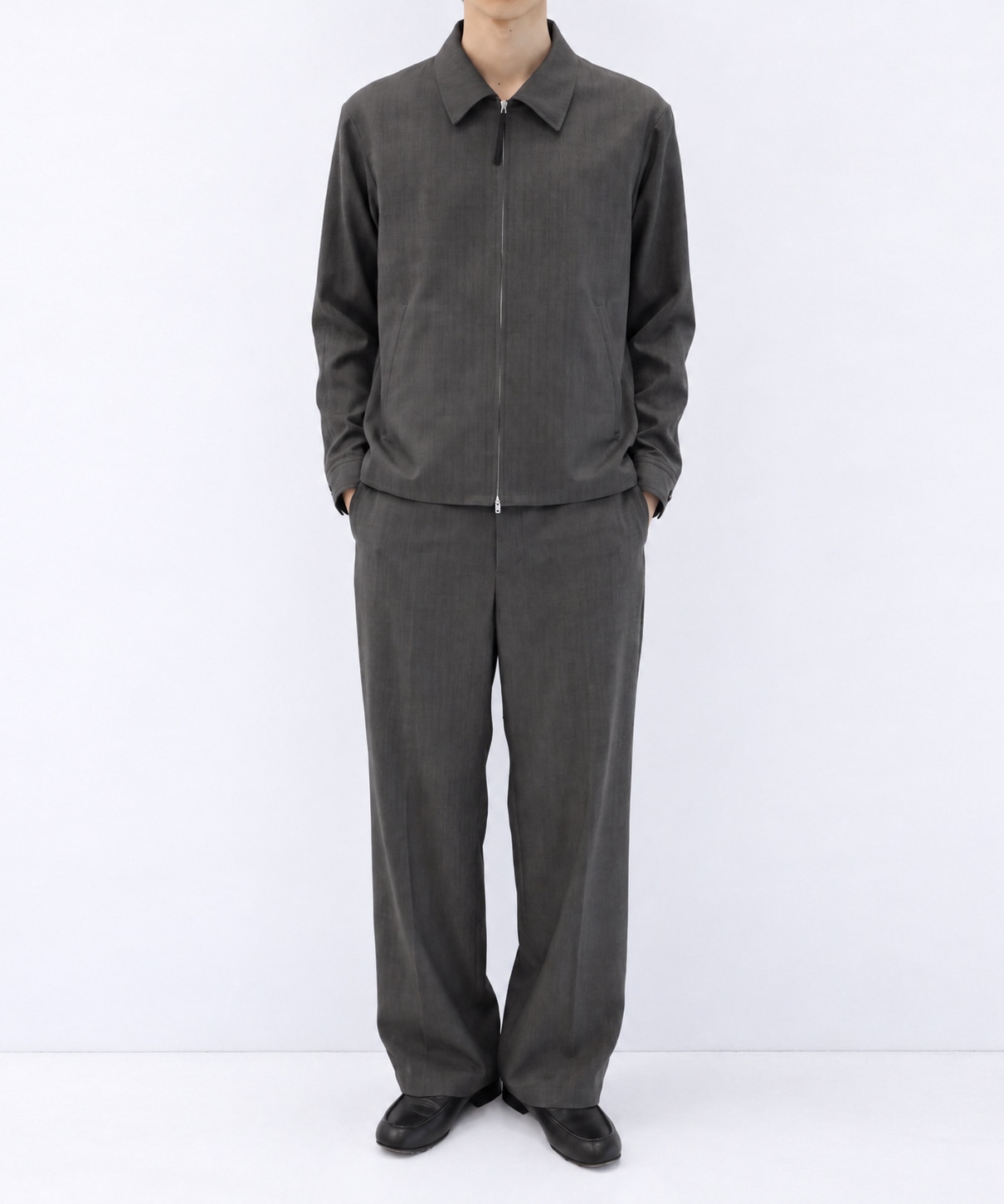 Wool Smart Straight Slacks STUDIOUS