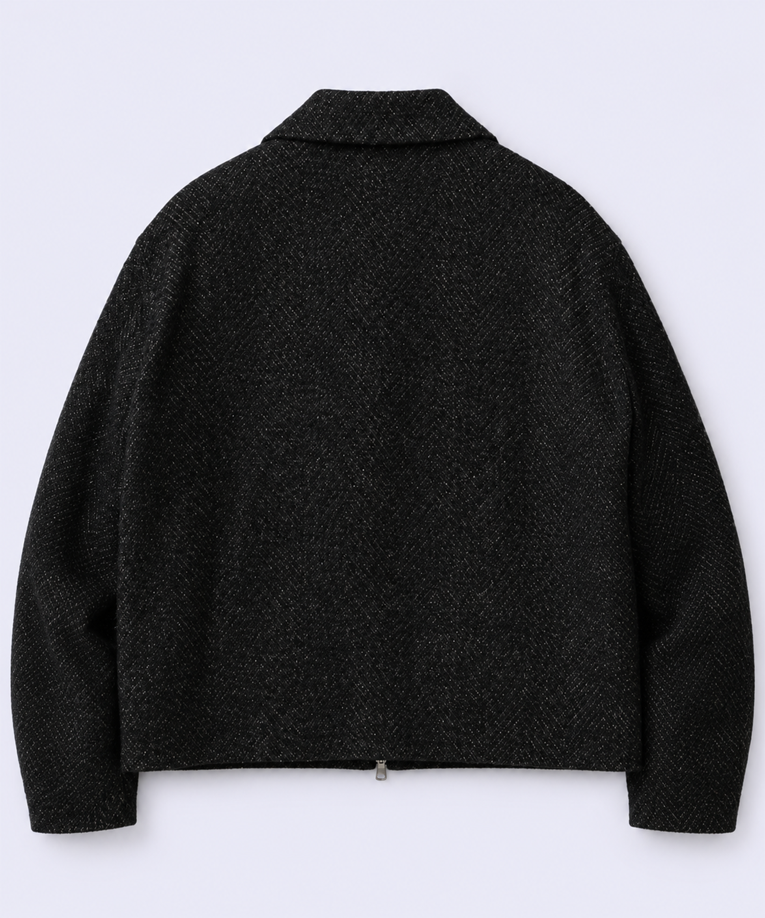 SPARKLE TWEED ZIP BLOUSON 