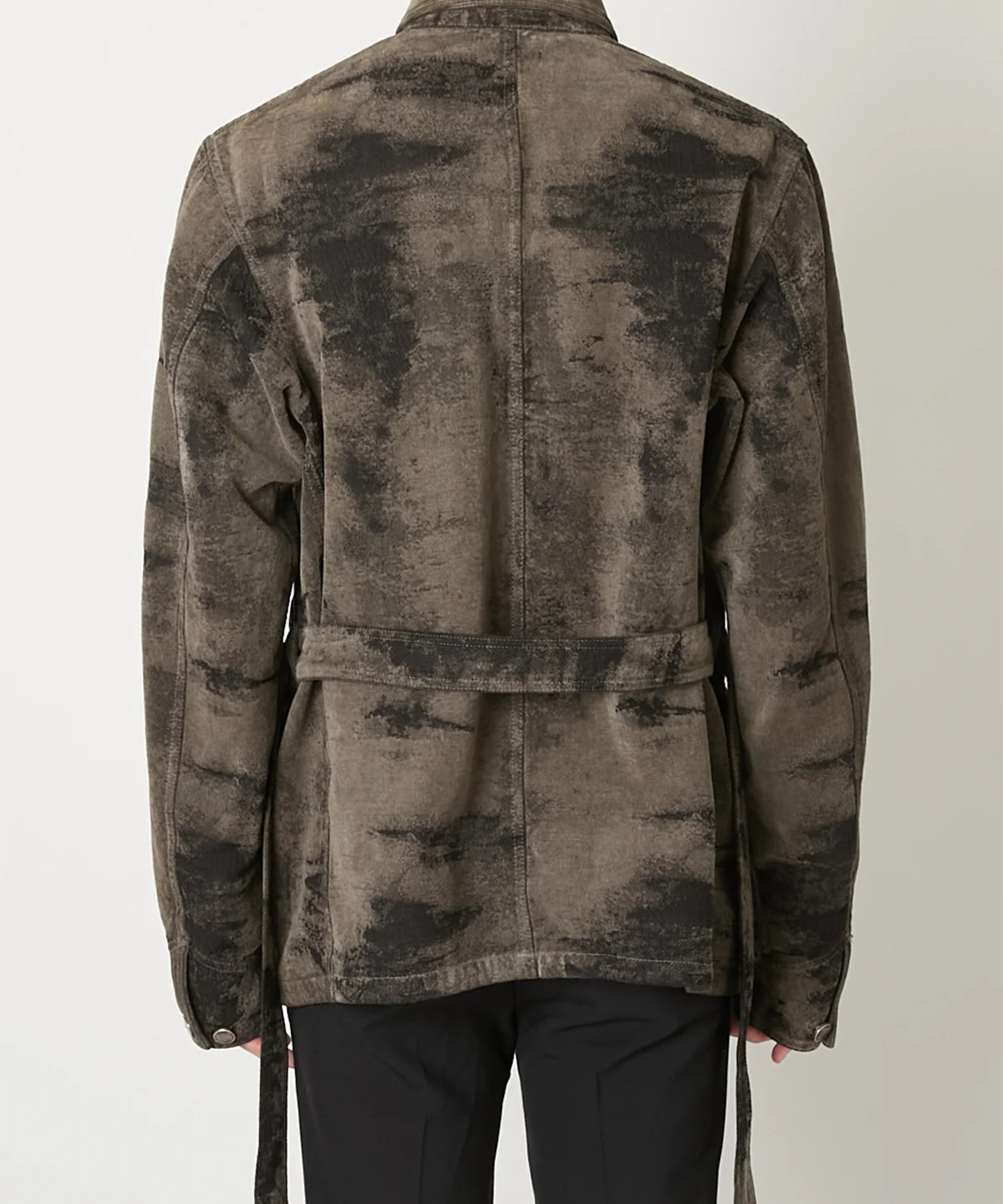 MOLE JACQUARD DENIM BLOUSON TAAKK