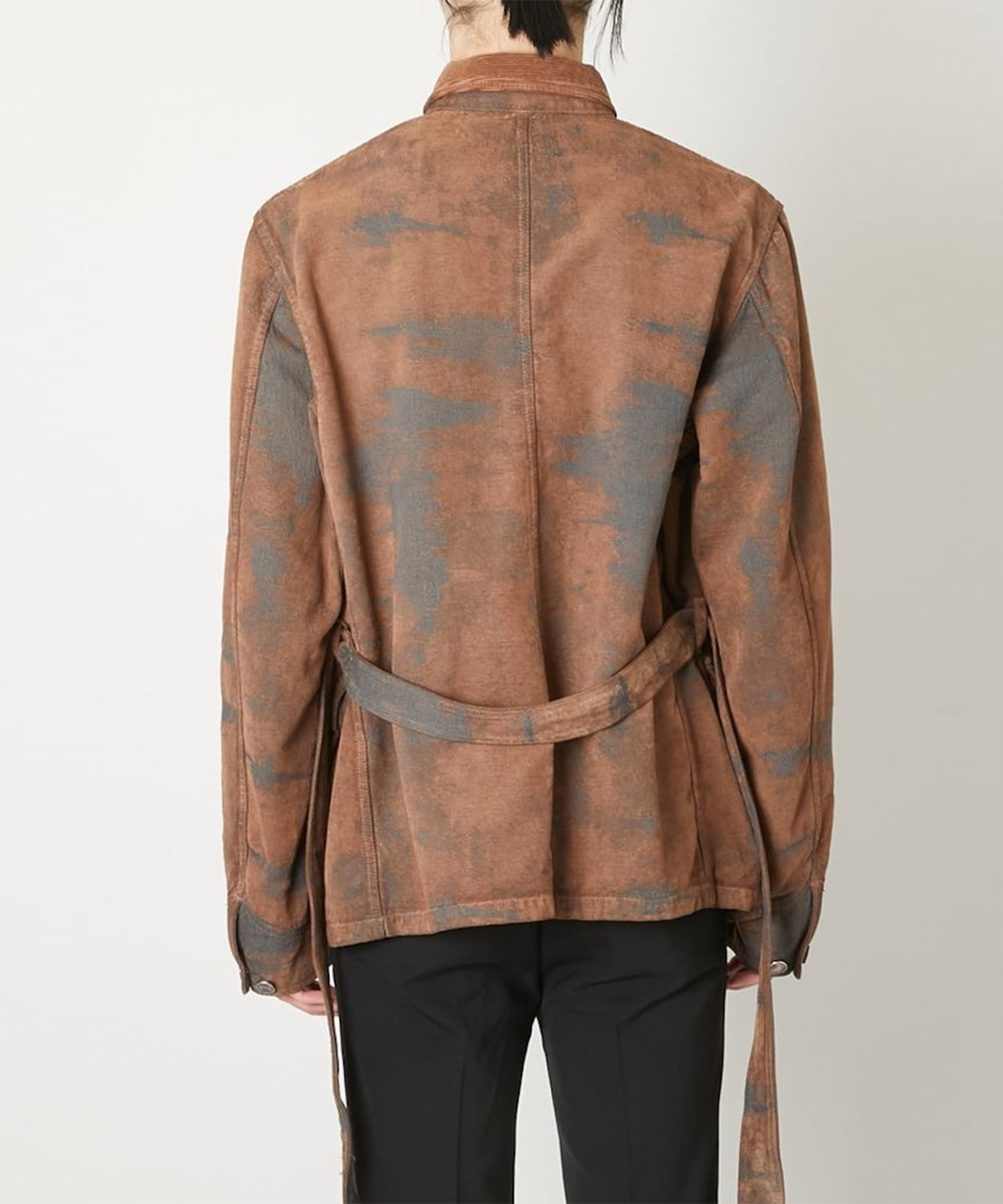 MOLE JACQUARD DENIM BLOUSON TAAKK