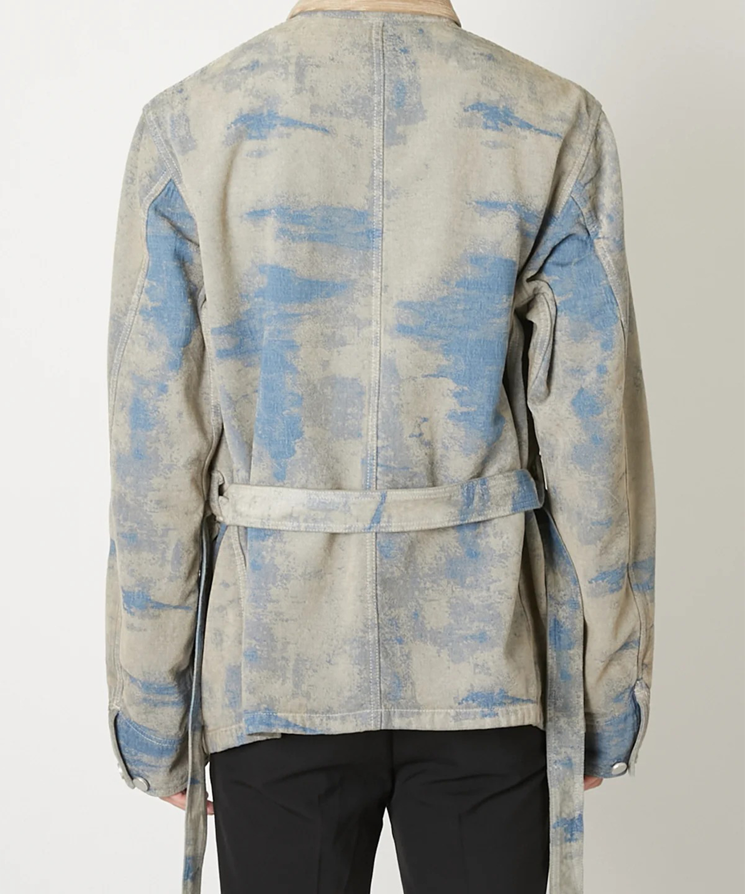 MOLE JACQUARD DENIM BLOUSON TAAKK