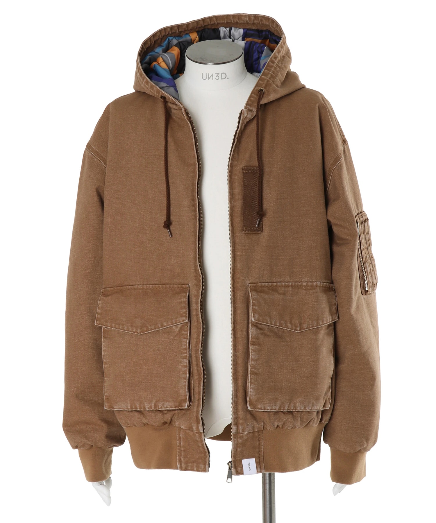 DUCK HOODIE JACKET UN3D
