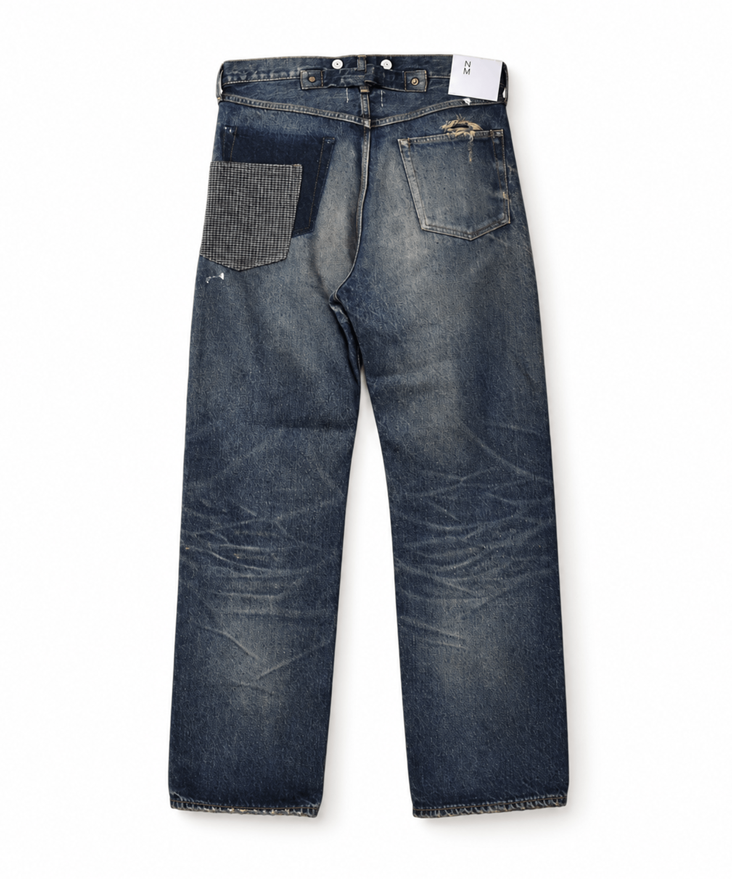 綿デニム×ウールツイード NEW MANUALカスタマイズ JUNYA WATANABE MAN