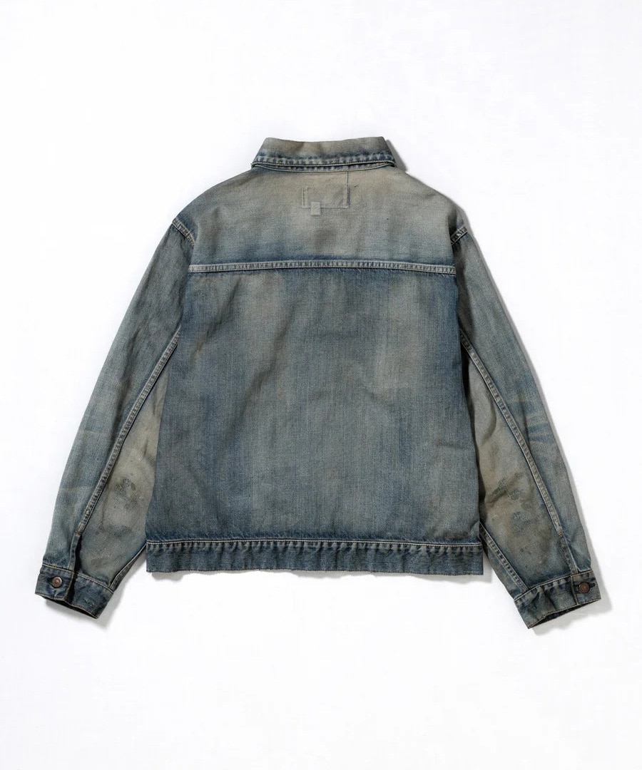 DAMAGED DENIM JACKET ANACHRONORM