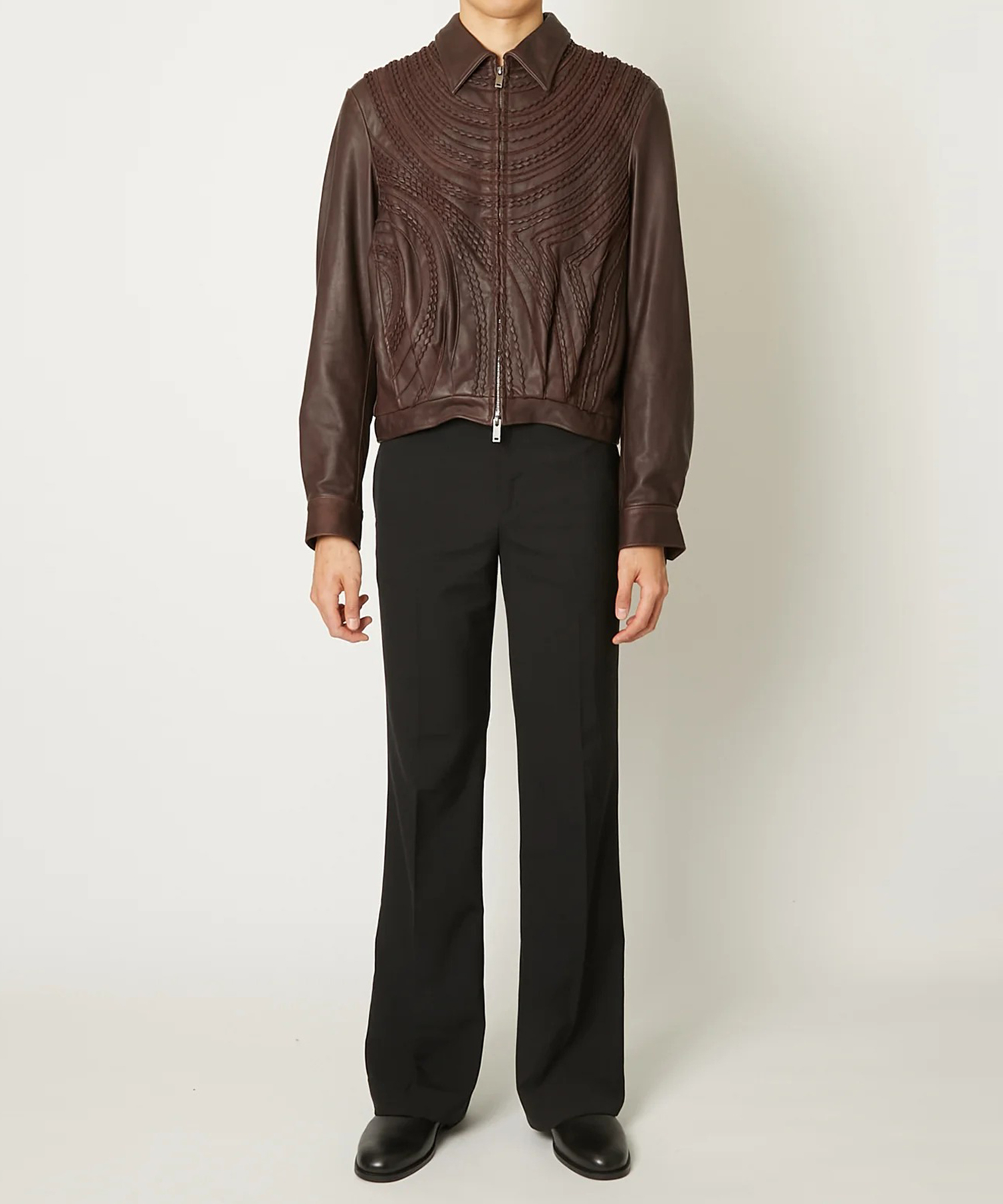 LEATHER BLOUSON TAAKK
