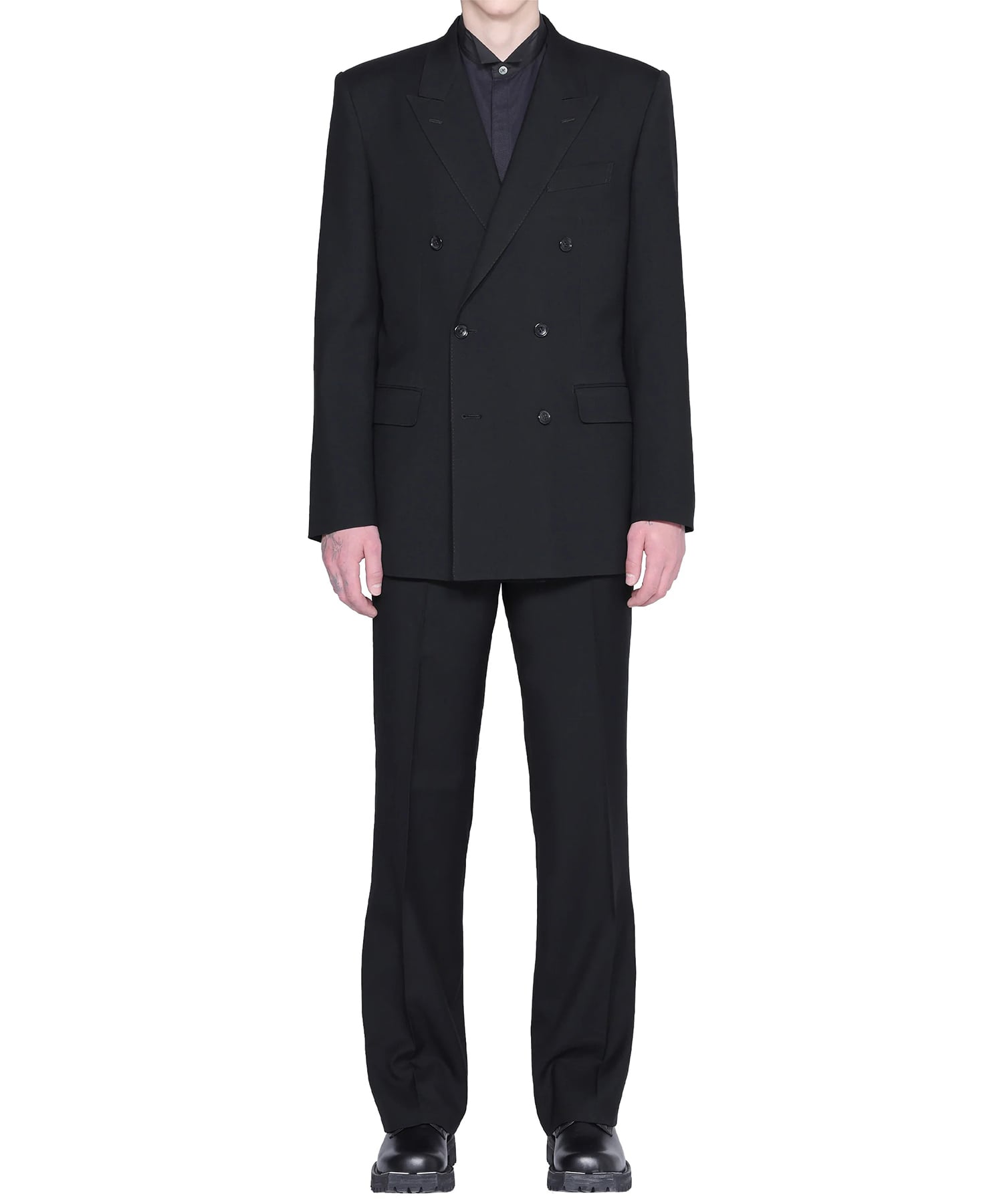 WOOL DOUBLE BREASTED JACKET JOHN LAWRENCE SULLIVAN
