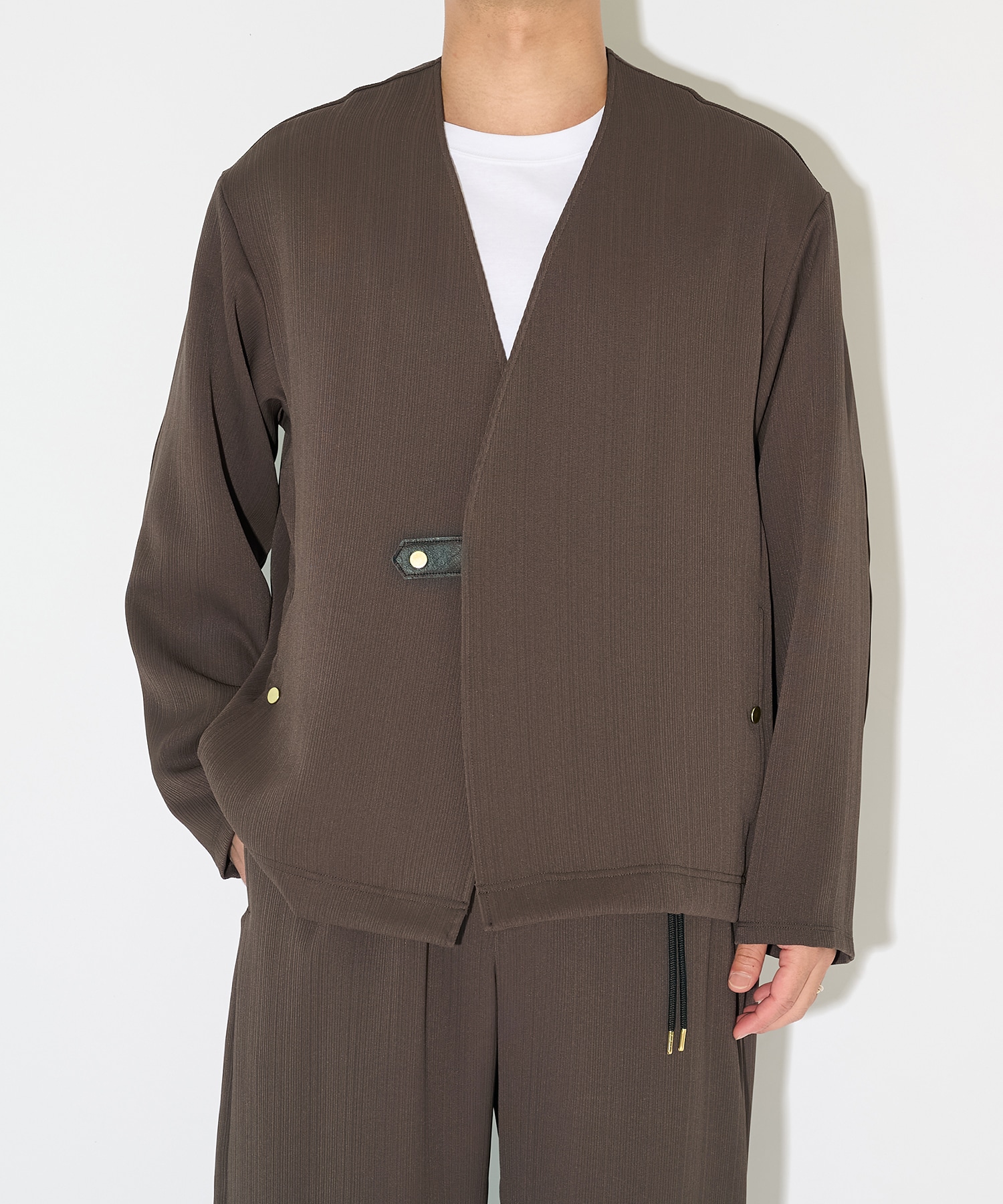 別注 Cord pique Relaxed Jacket CULLNI