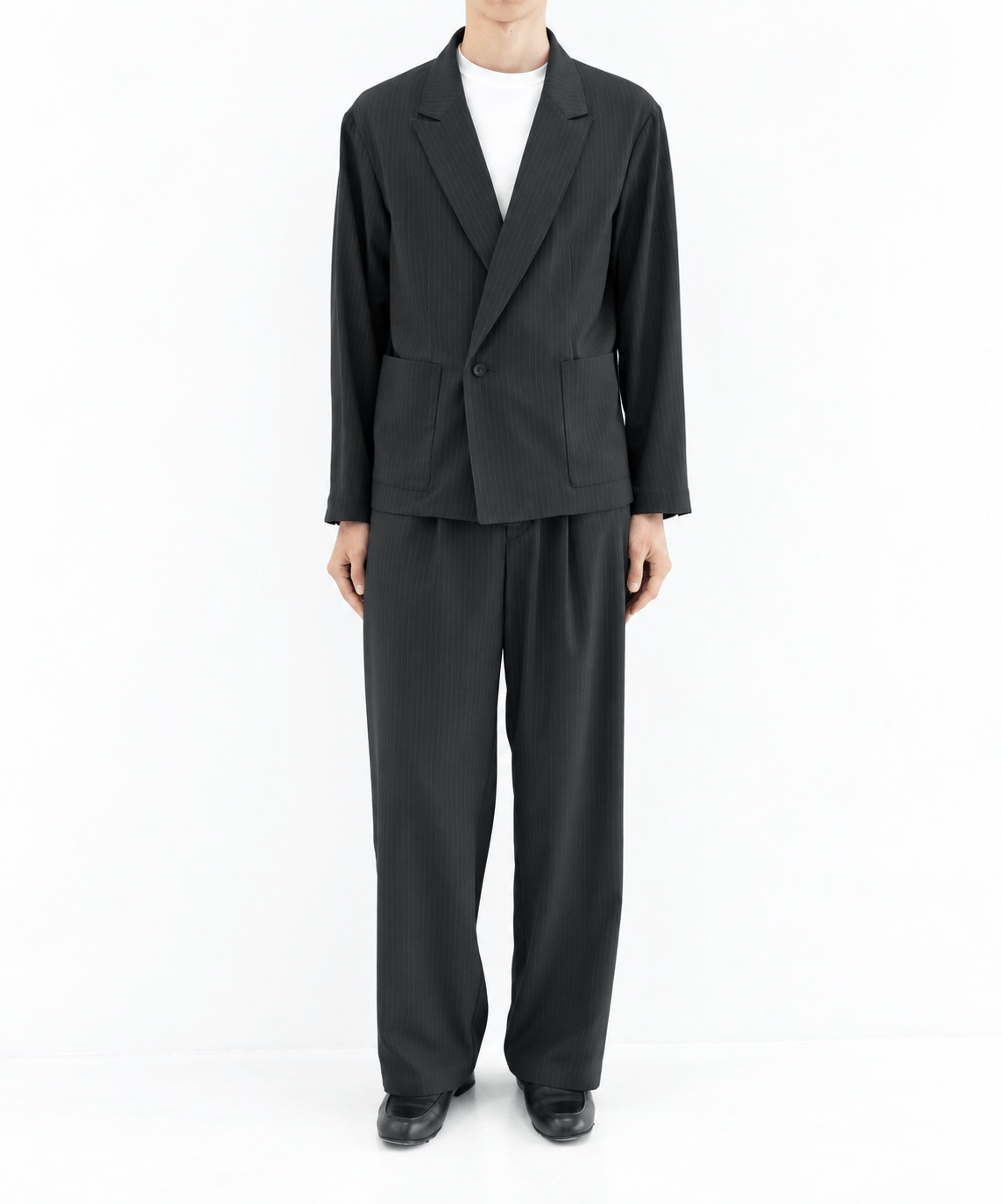 Stripe Amunzen semi-Jacket STUDIOUS