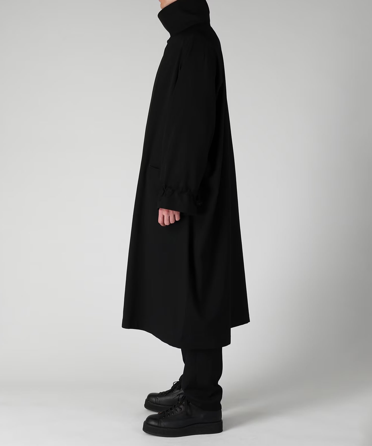 CROSS SHAPE ZIP COAT Yohji Yamamoto