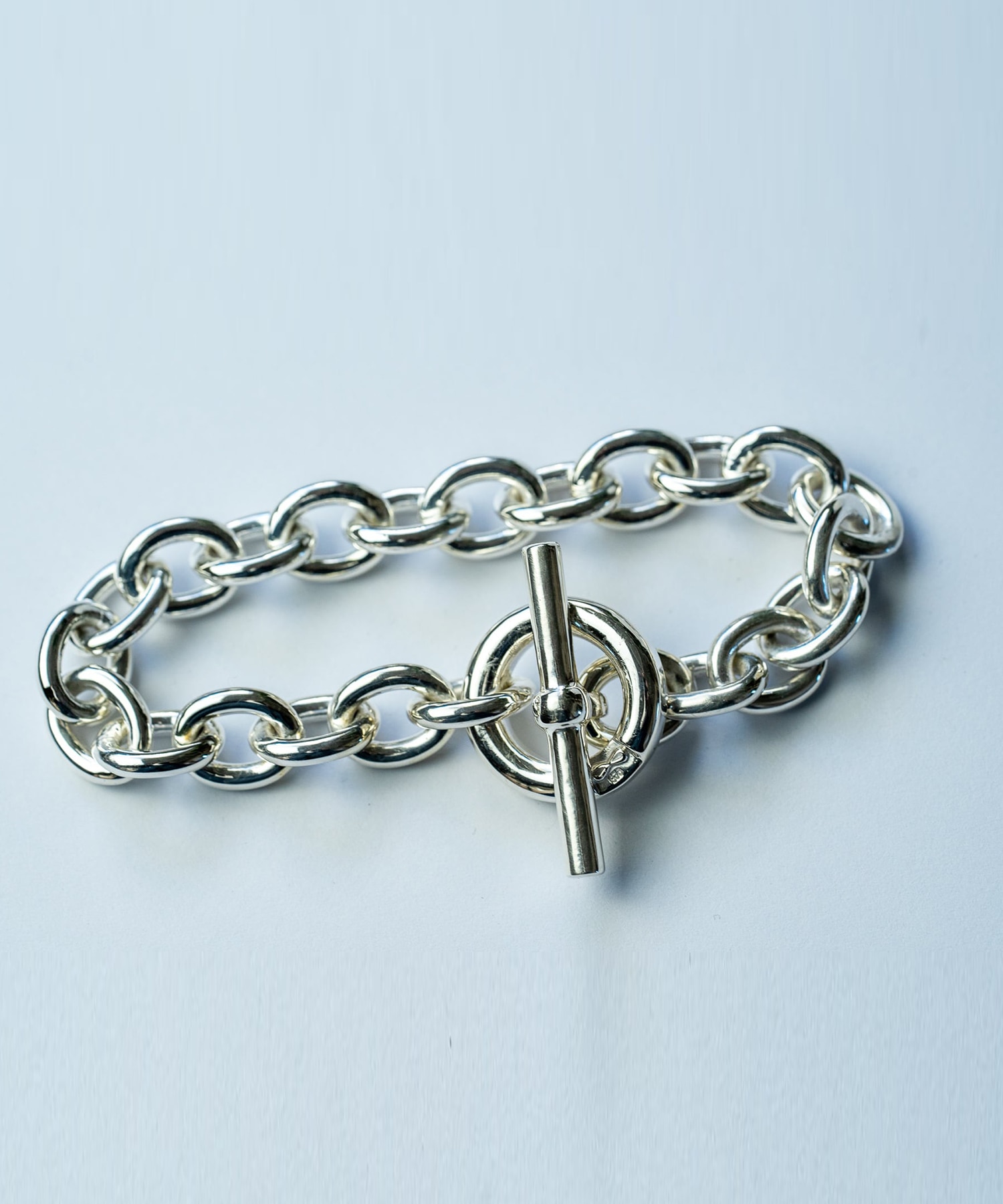 BN-035 Hook connect bracelet　(Large) WAKAN SILVER SMITH
