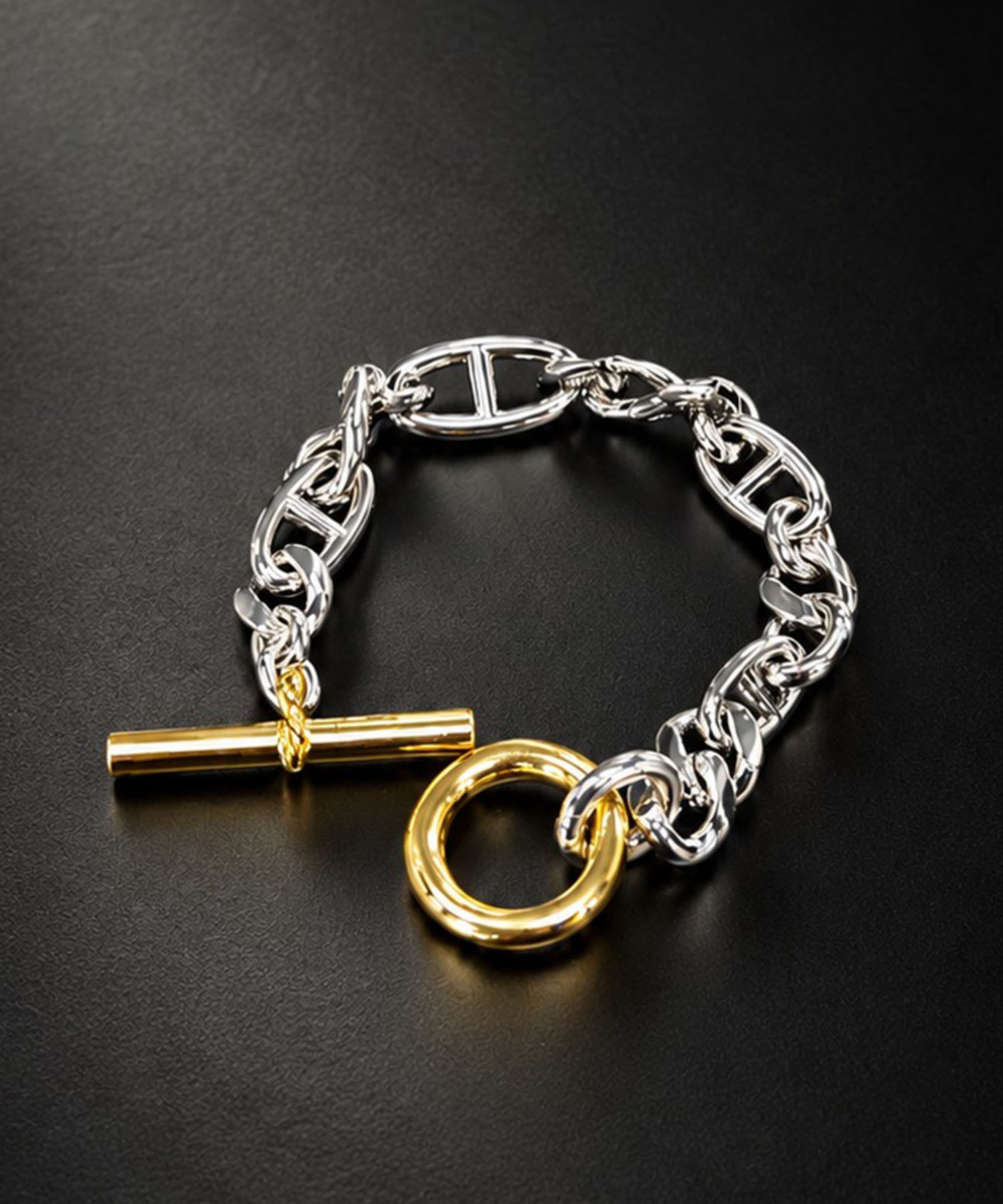 FUSION BICOLOR ANCHOR BRACELET STUDIOUS