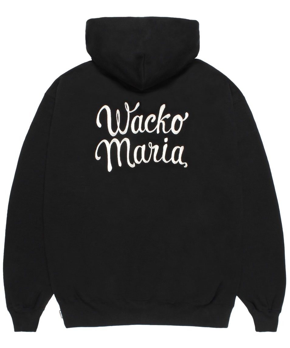 HEAVY WEIGHT FULL ZIP HOODED SWEAT SHIRT WACKO MARIA
