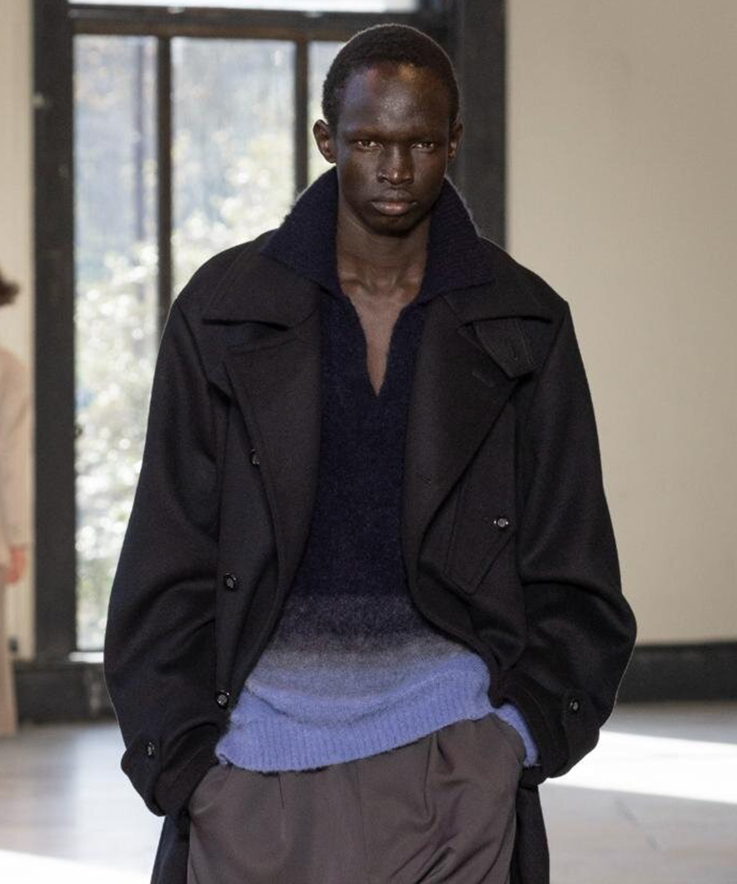 Gradation Polo Knit UJOH HOMME