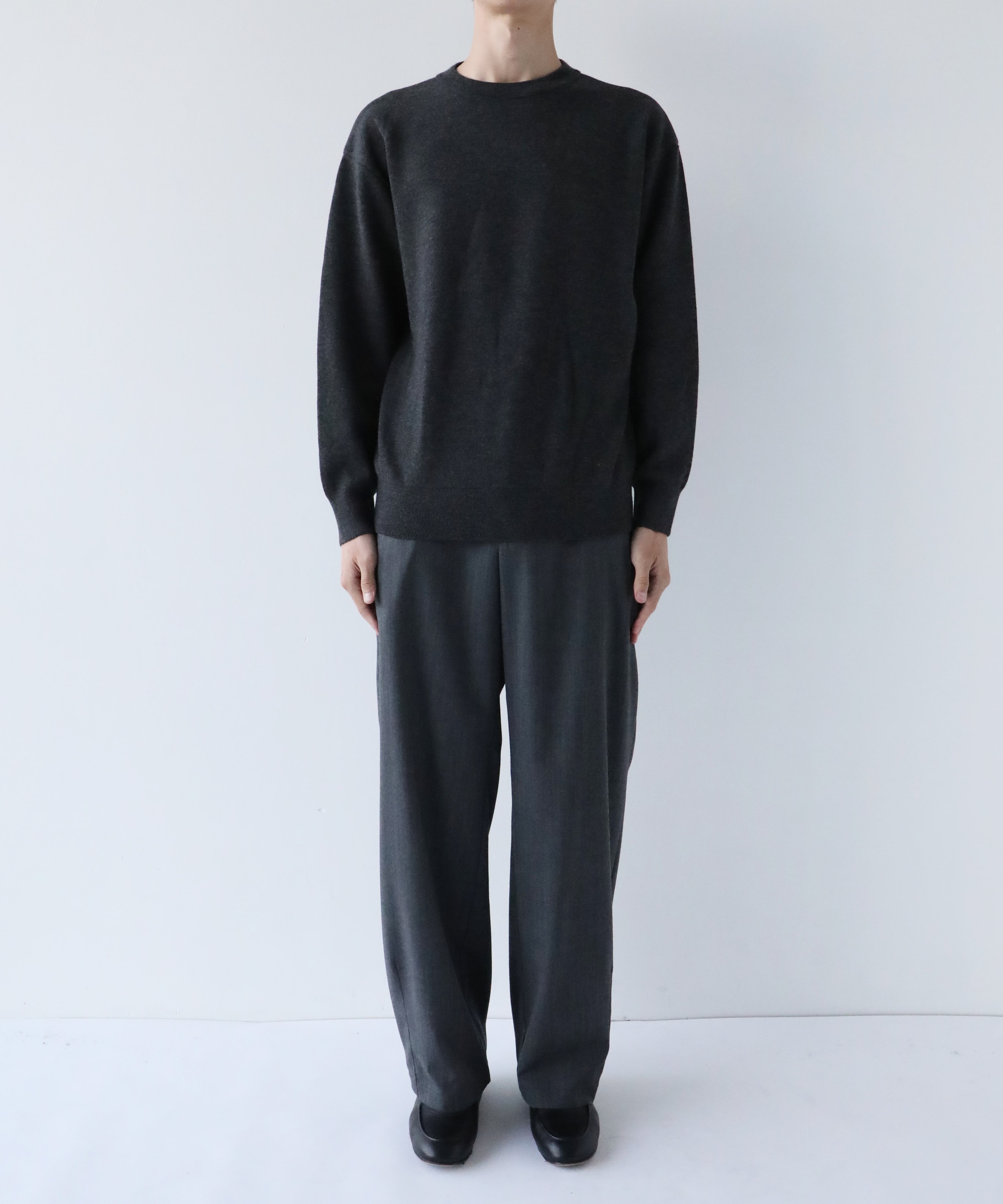 CASHMERE WOOL CREWNECK KNIT STUDIOUS