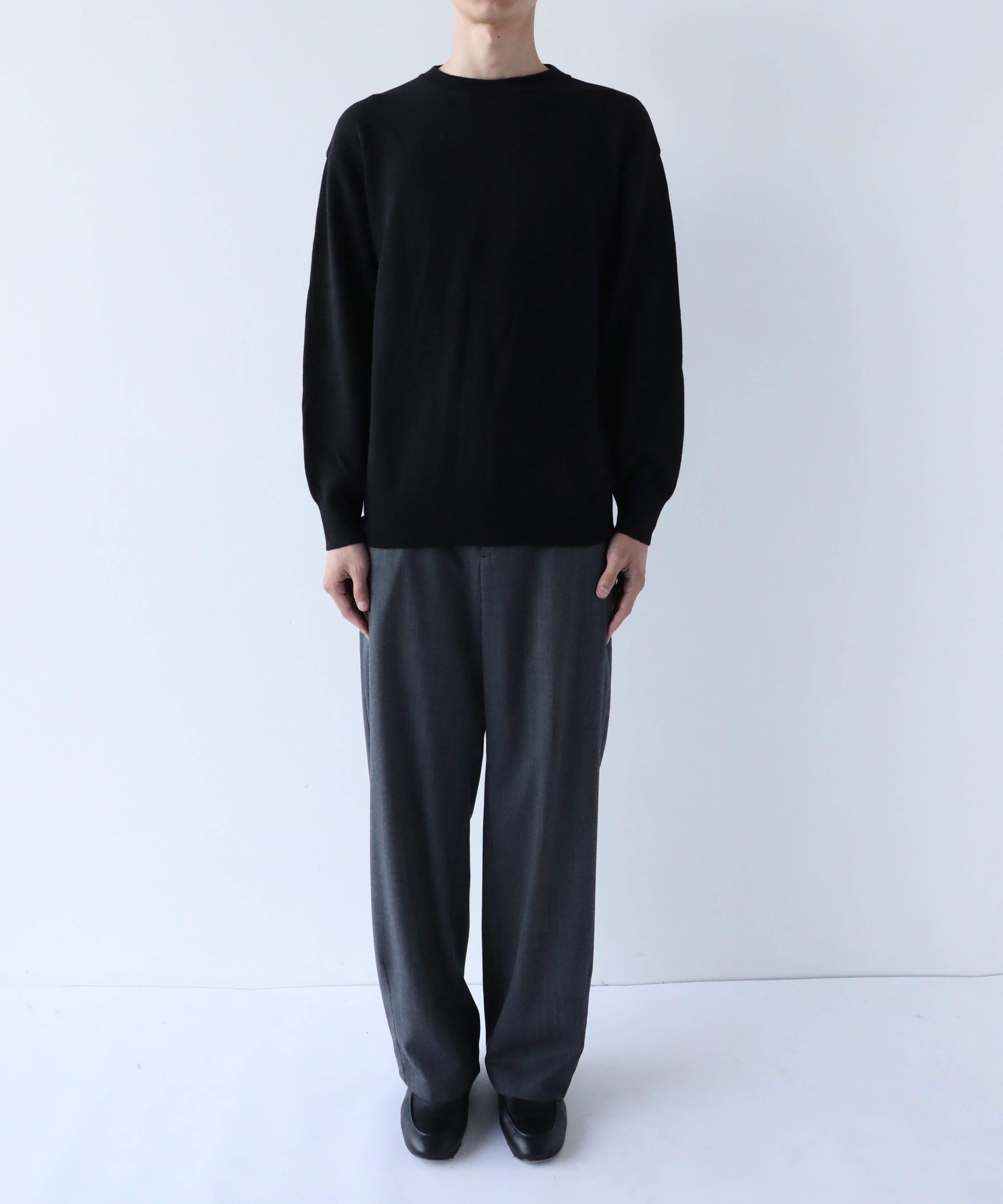 CASHMERE WOOL CREWNECK KNIT STUDIOUS
